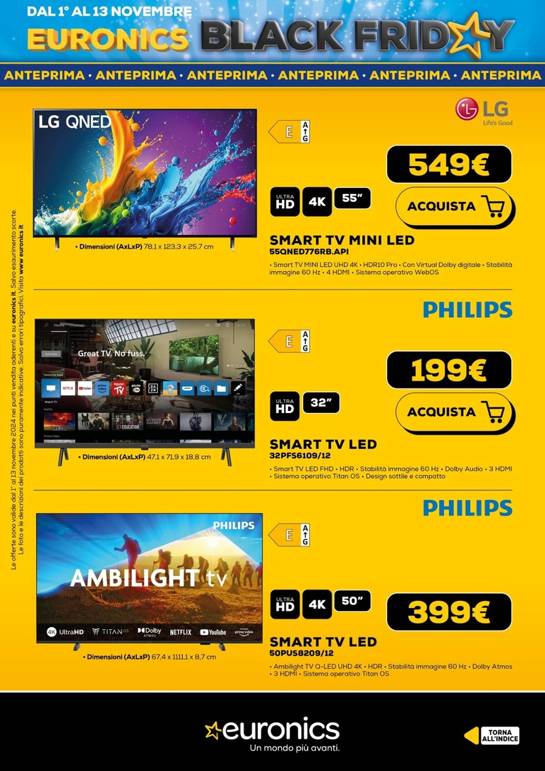 euronics - Volantino Euronics - Black Friday valido dal 01.11. al 13.11. - page: 6