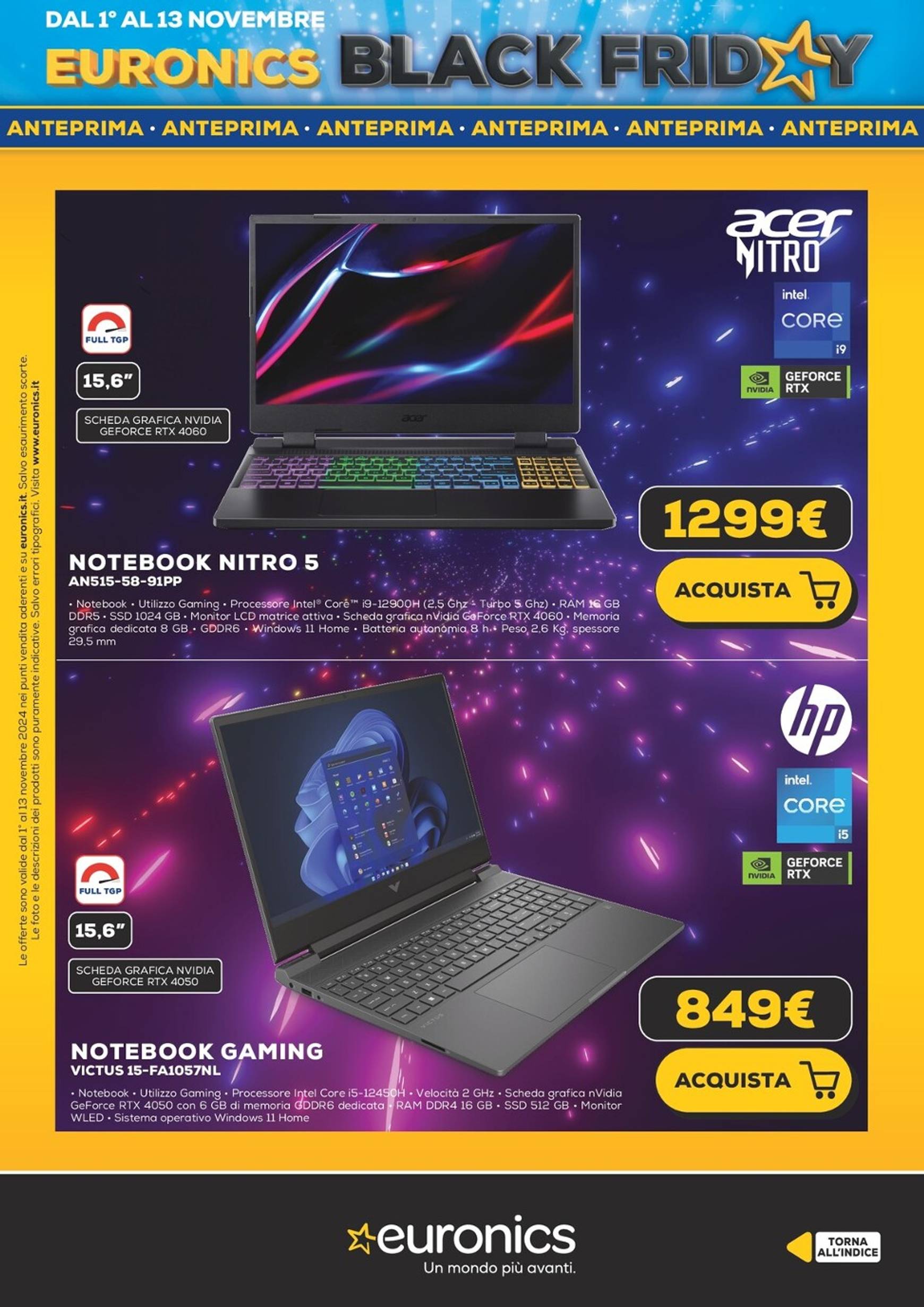 euronics - Volantino Euronics - Black Friday valido dal 01.11. al 13.11. - page: 19