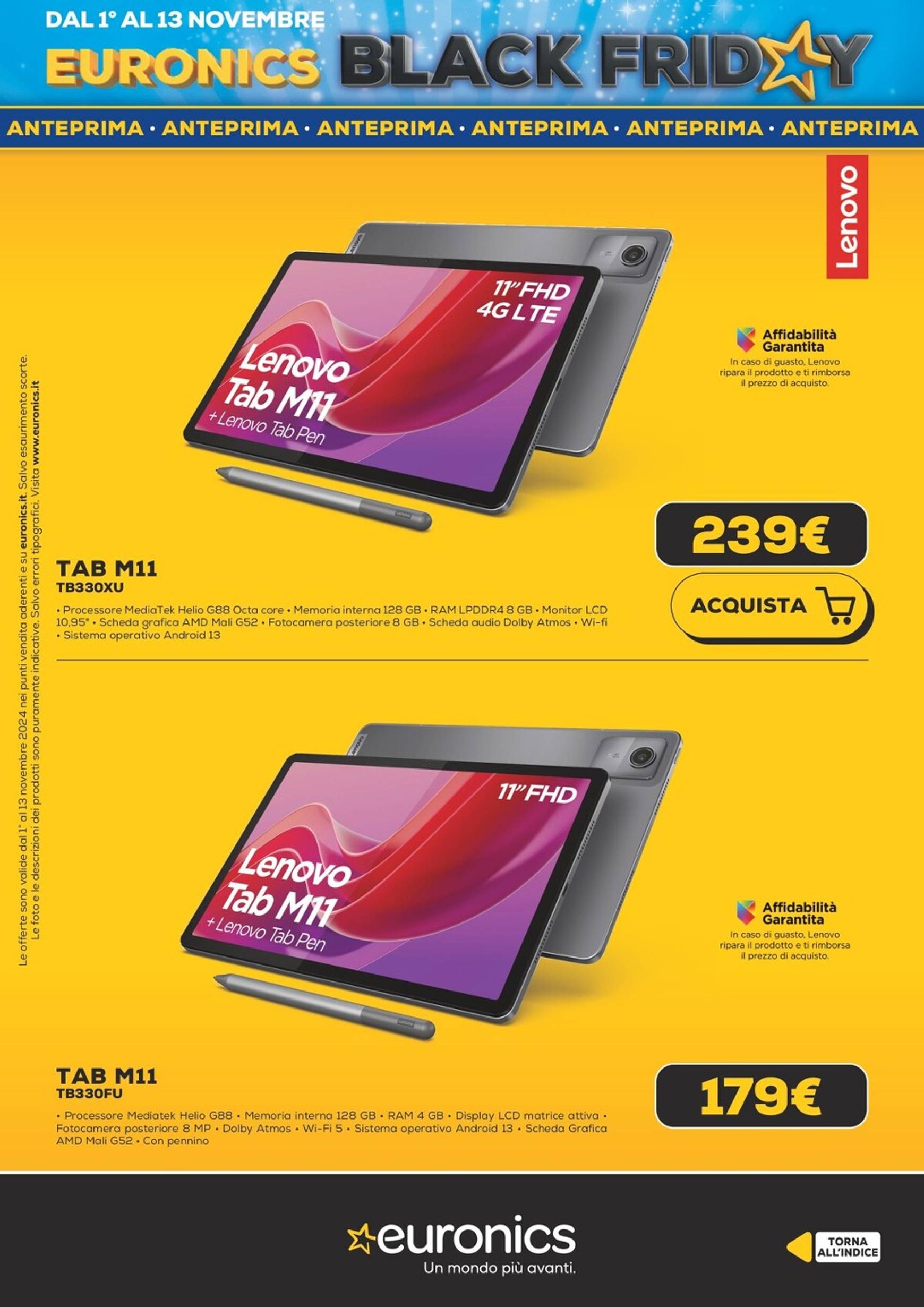 euronics - Volantino Euronics - Black Friday valido dal 01.11. al 13.11. - page: 25