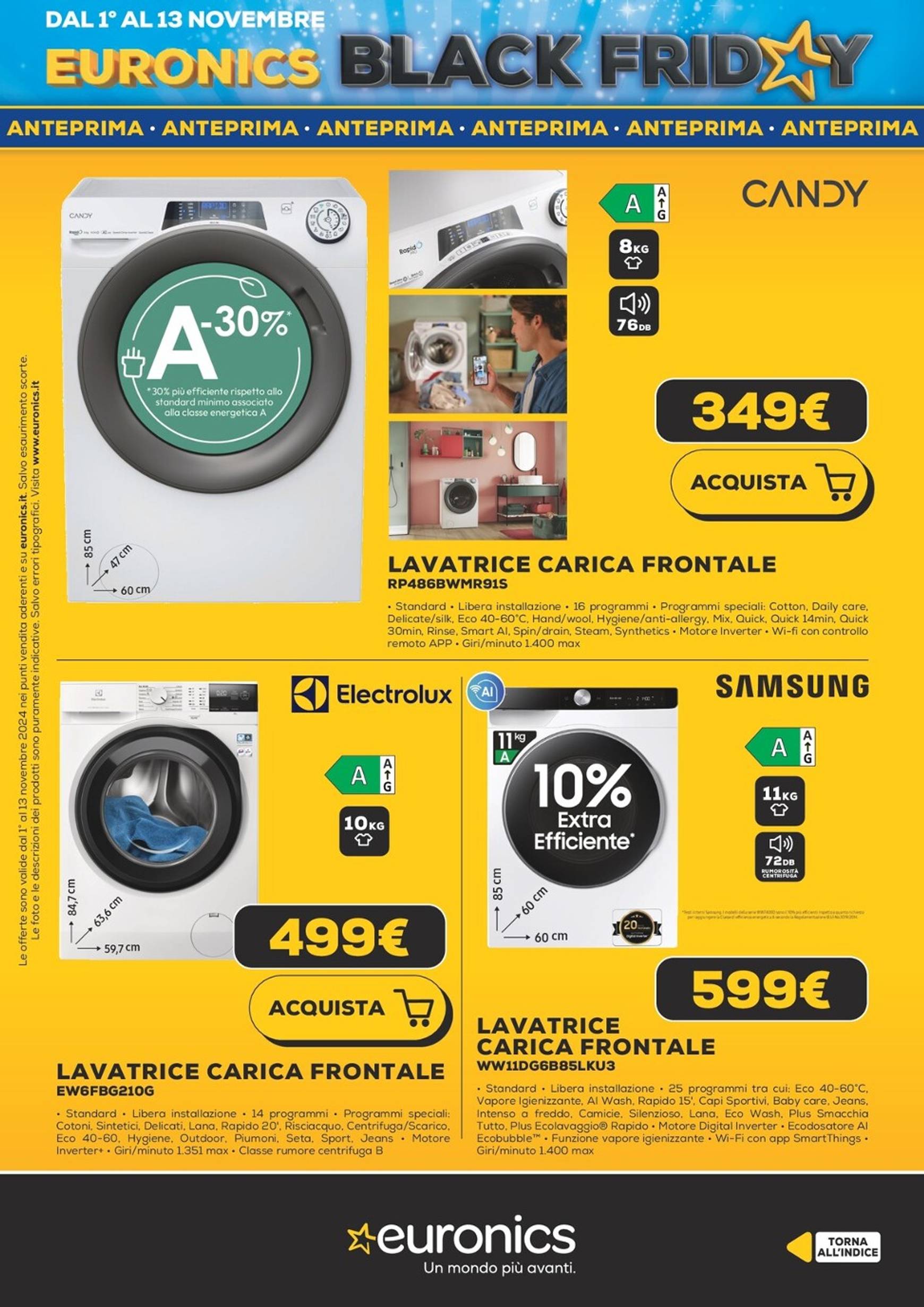 euronics - Volantino Euronics - Black Friday valido dal 01.11. al 13.11. - page: 33