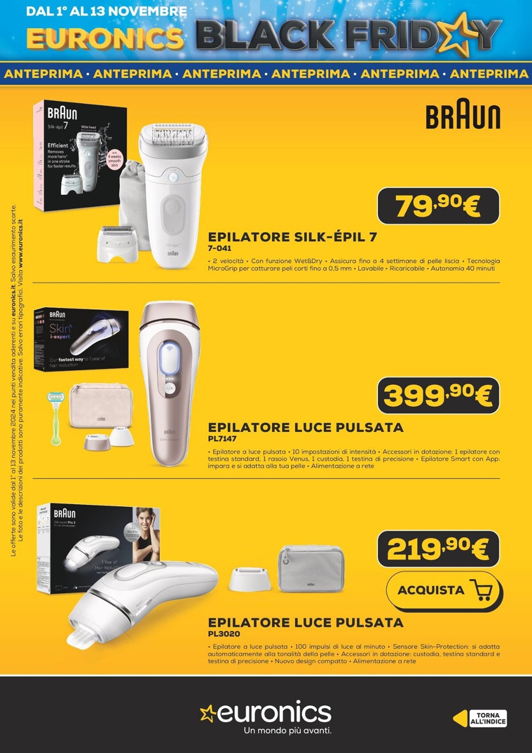 euronics - Volantino Euronics - Black Friday valido dal 01.11. al 13.11. - page: 57