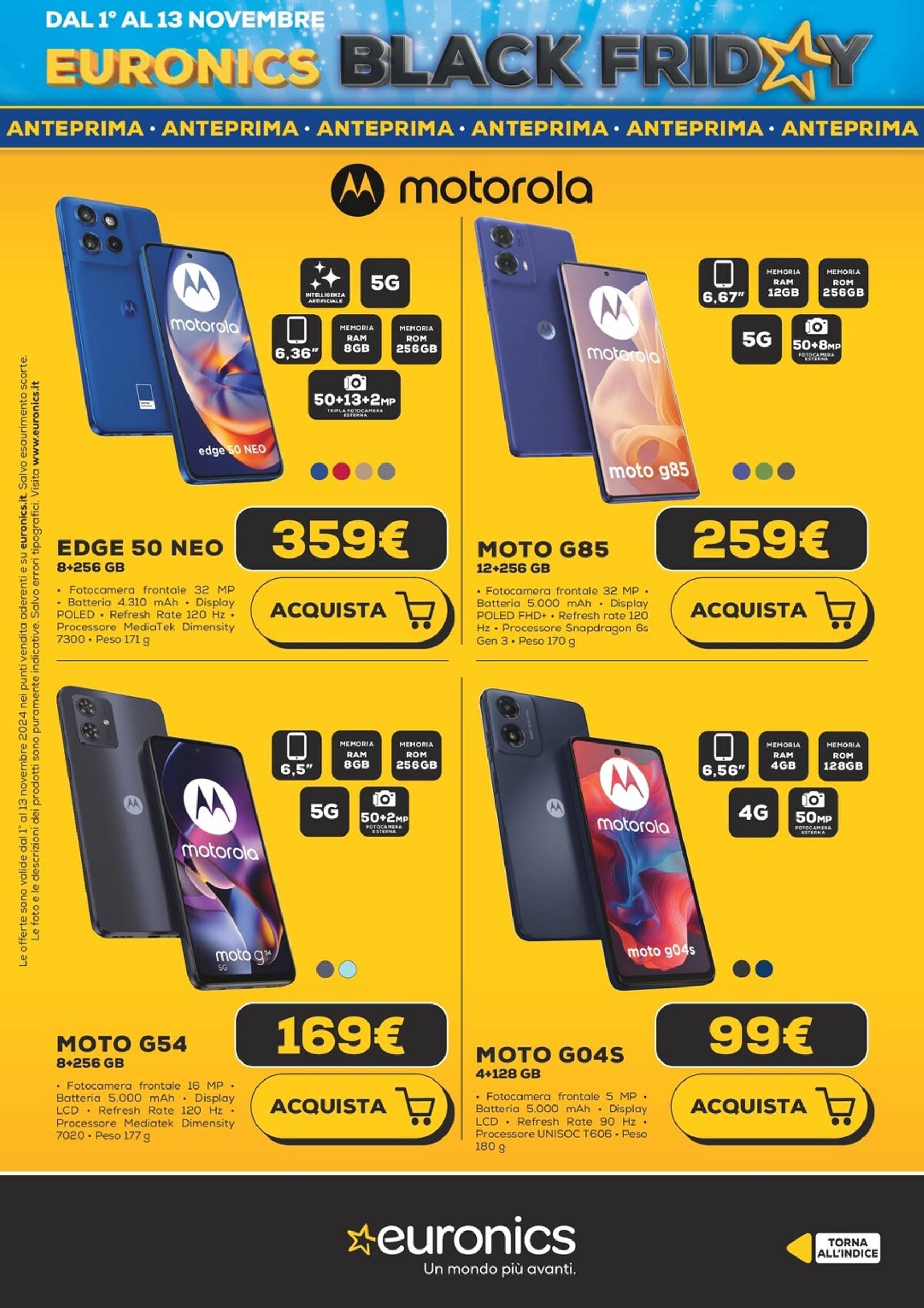 euronics - Volantino Euronics - Black Friday valido dal 01.11. al 13.11. - page: 63