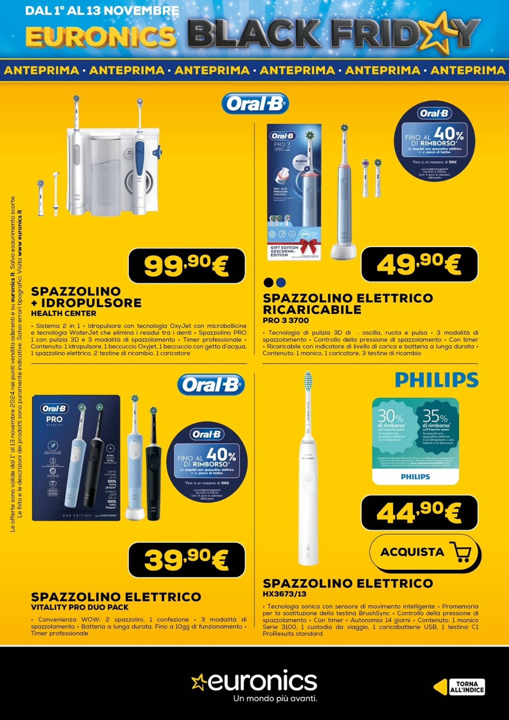 euronics - Volantino Euronics - Black Friday valido dal 01.11. al 13.11. - page: 59