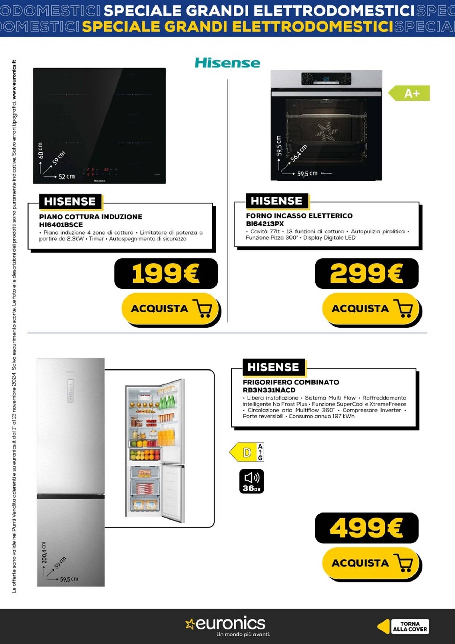 euronics - Volantino Euronics - Speciale Grandi Elettrodomestici valido dal 01.11. al 13.11. - page: 11