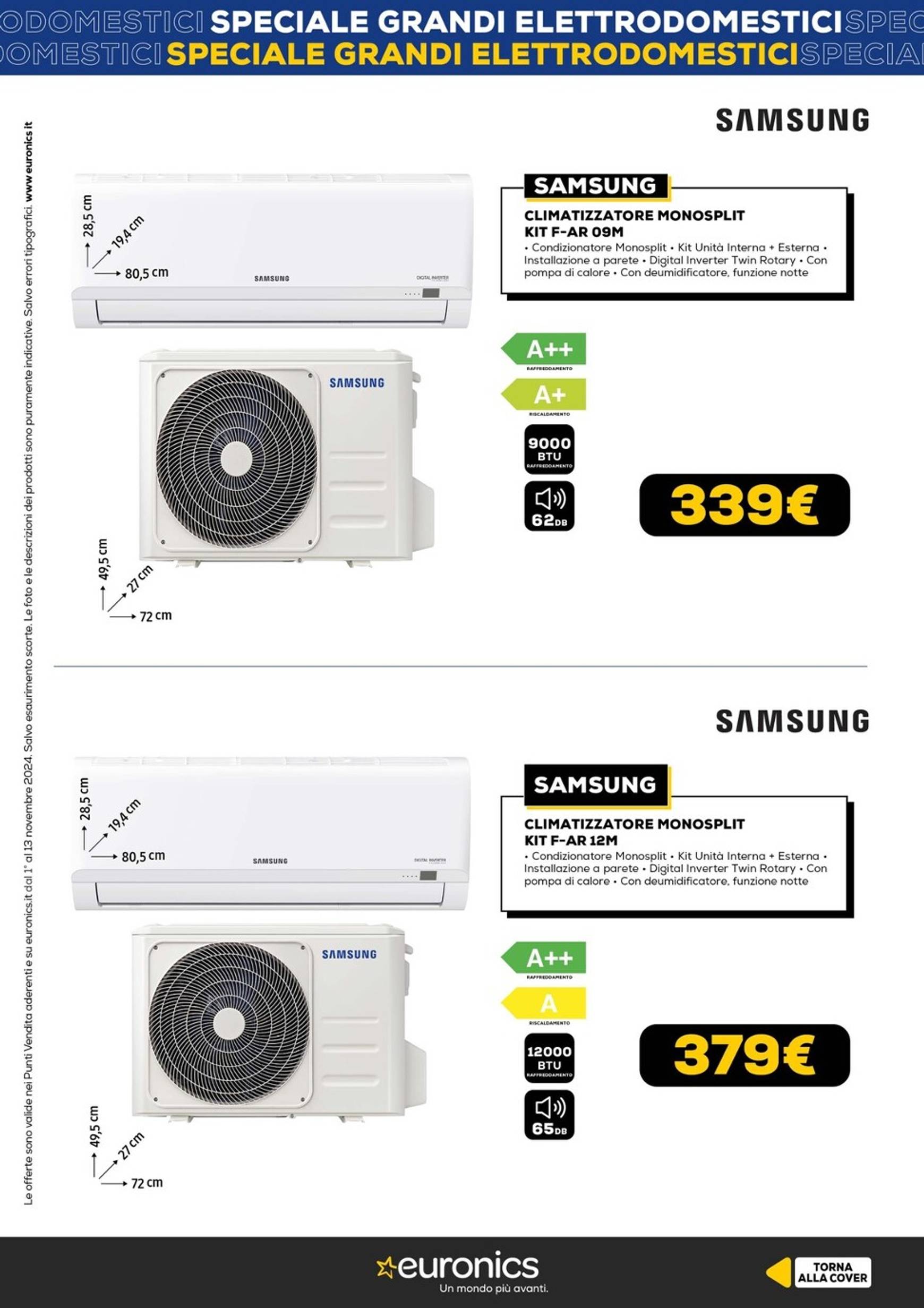 euronics - Volantino Euronics - Speciale Grandi Elettrodomestici valido dal 01.11. al 13.11. - page: 16