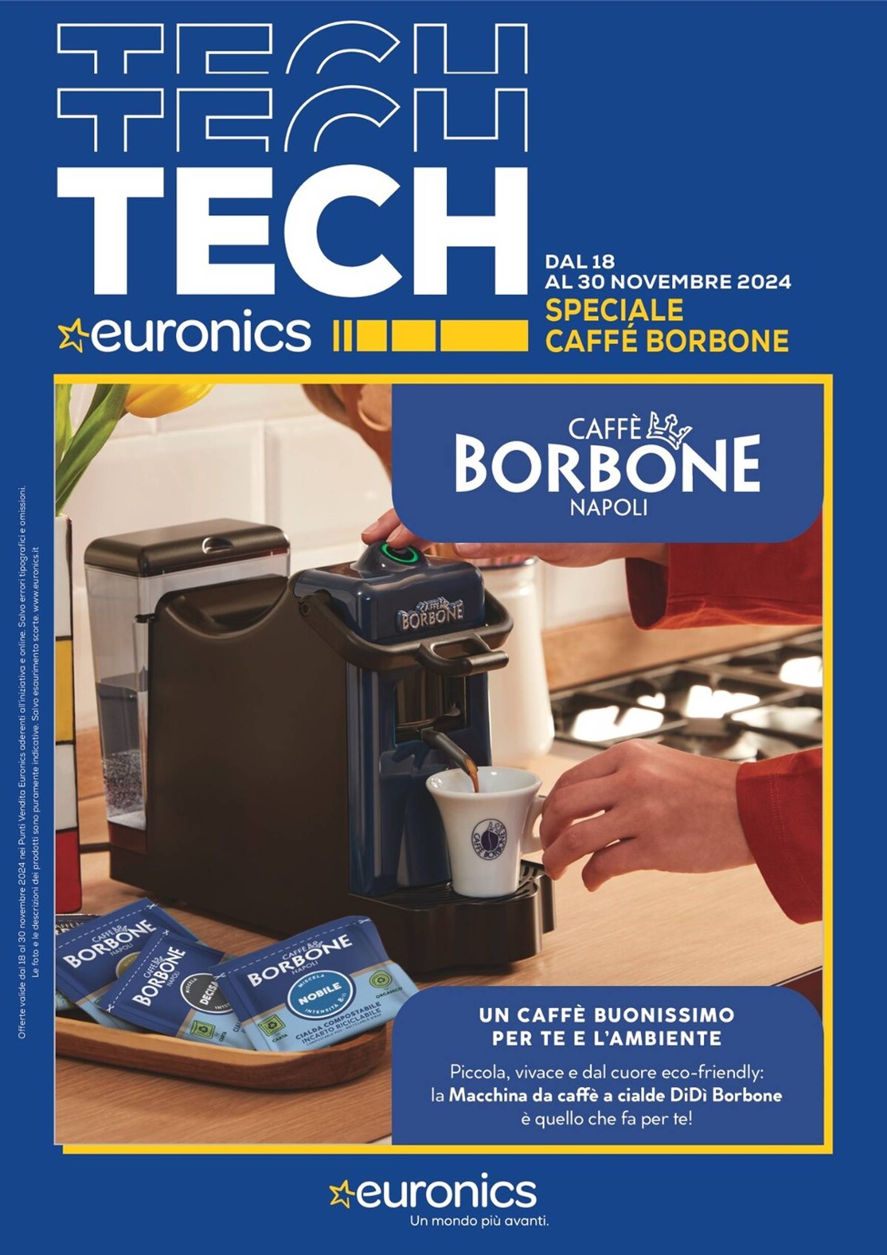 euronics - Volantino Euronics - Speciale Borbone valido dal 18.11. al 30.11.