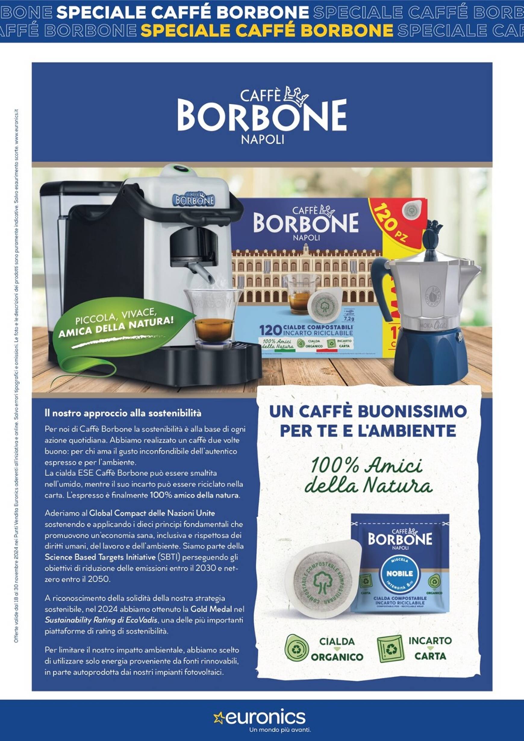 euronics - Volantino Euronics - Speciale Borbone valido dal 18.11. al 30.11. - page: 2