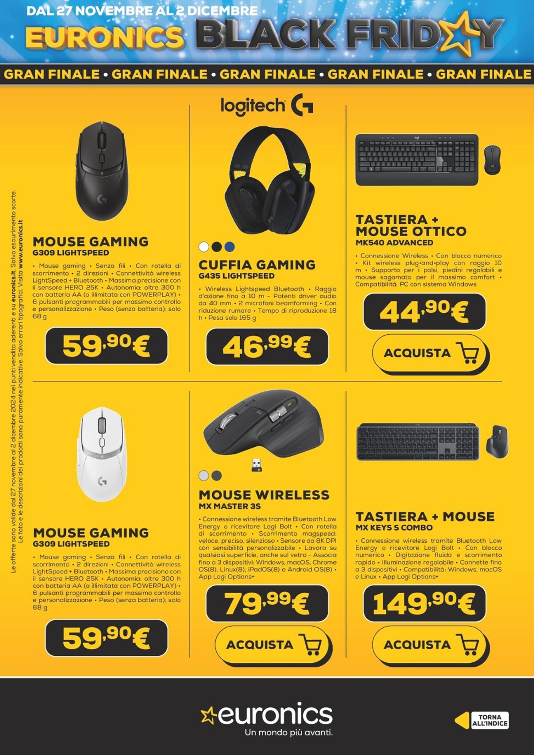 euronics - Volantino Euronics - Black Friday valido dal 27/11 al 02/12 - page: 10