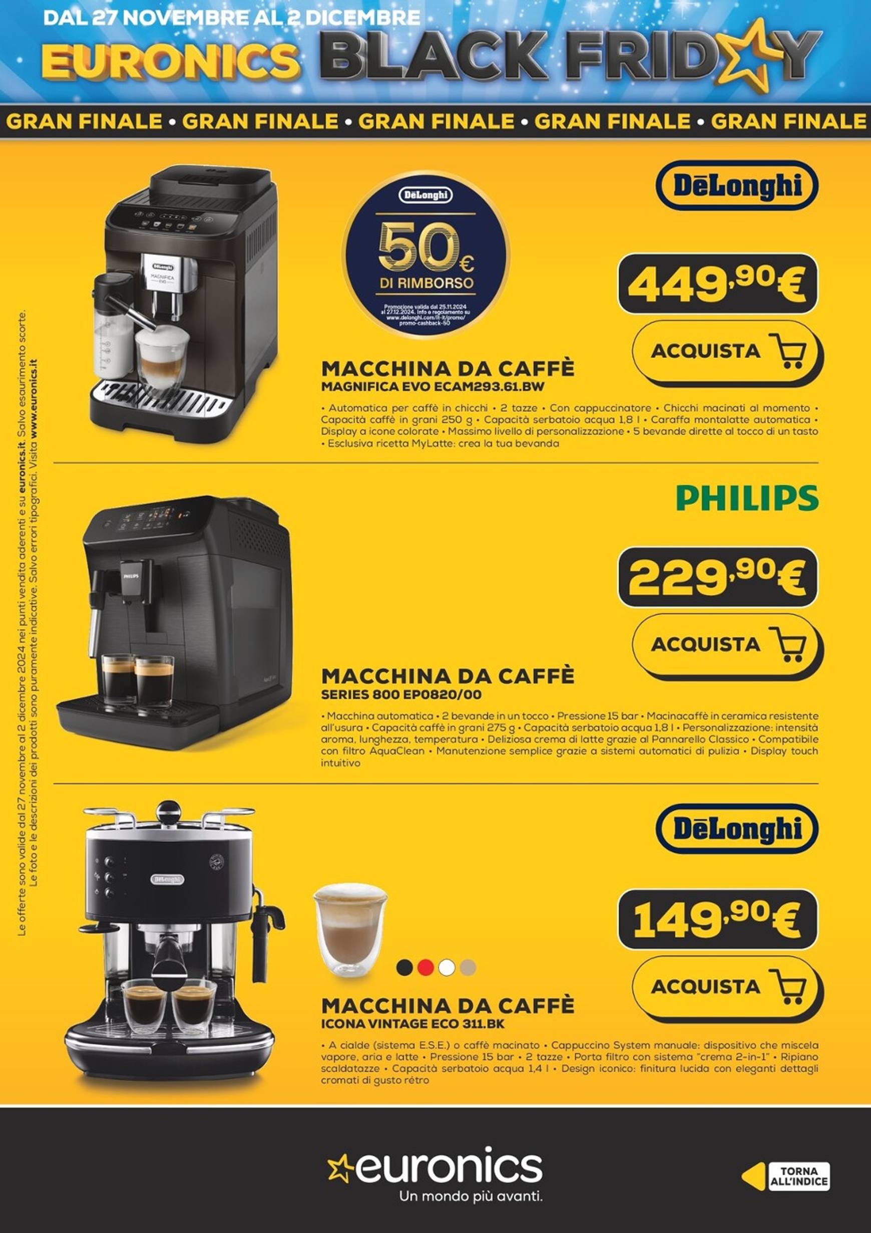 euronics - Volantino Euronics - Black Friday valido dal 27/11 al 02/12 - page: 38