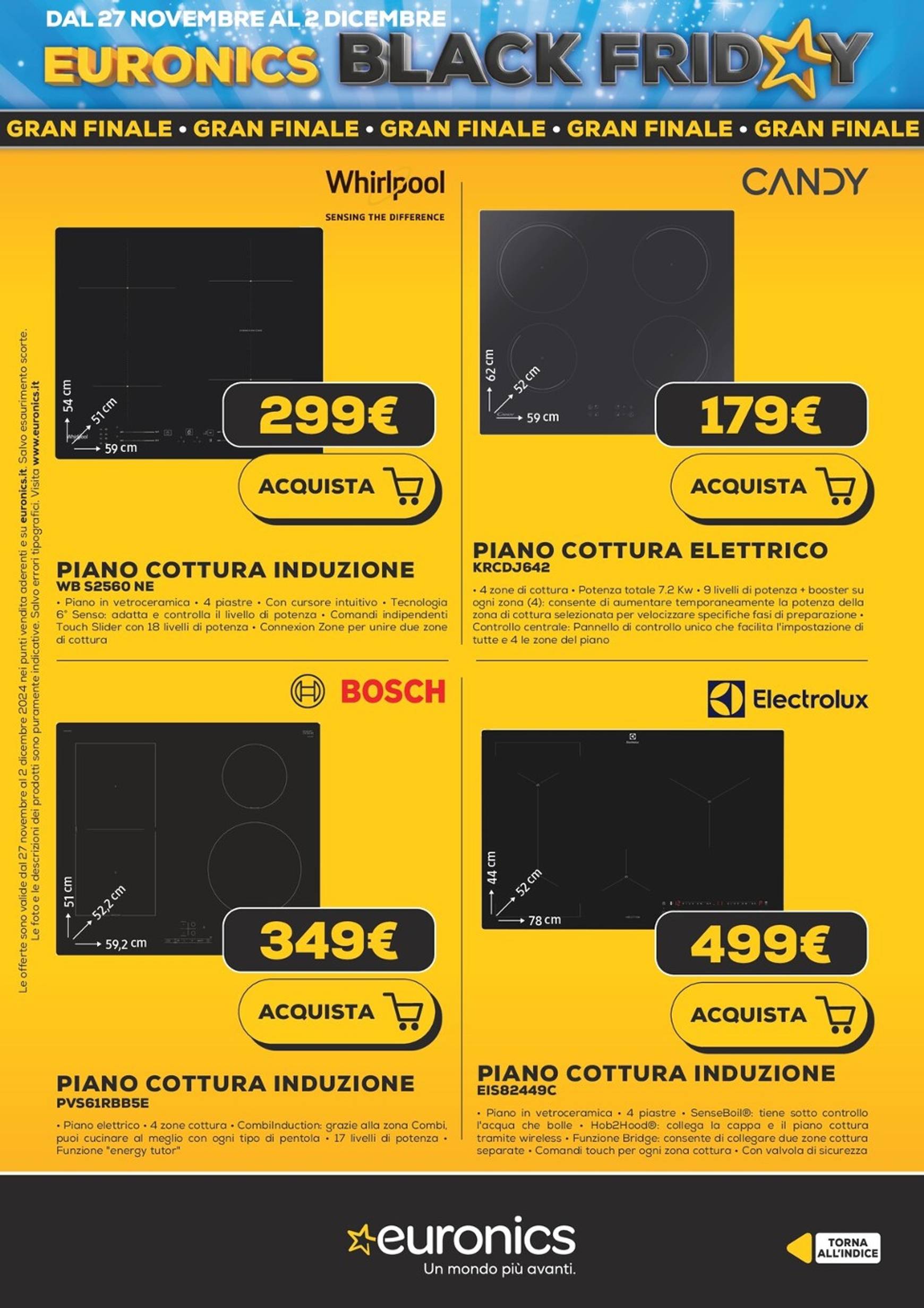 euronics - Volantino Euronics - Black Friday valido dal 27/11 al 02/12 - page: 31