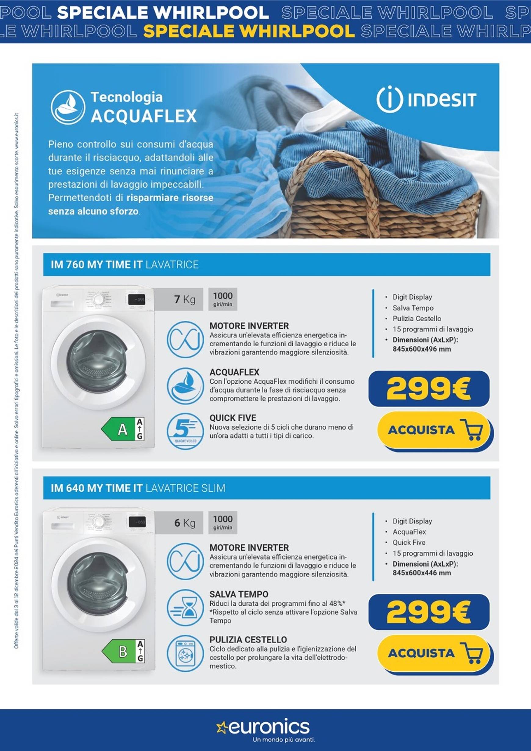 euronics - Volantino Euronics - Speciale Whirlpool valido dal 03/12 al 12/12 - page: 8