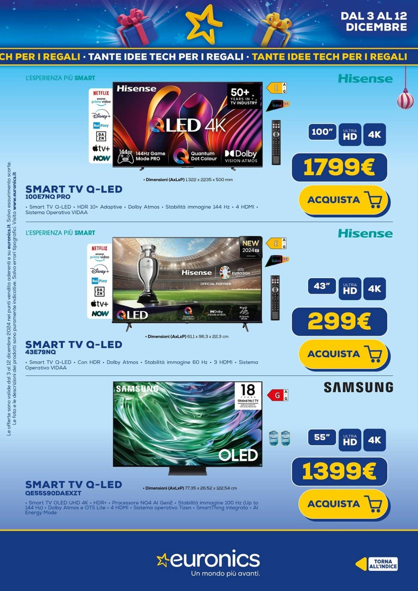 euronics - Volantino Euronics - Star Days valido dal 03/12 al 12/12 - page: 3