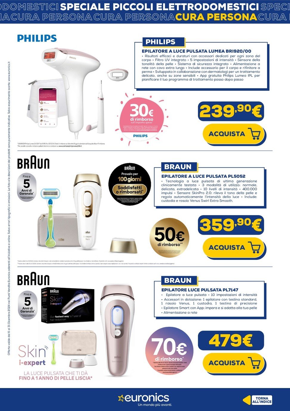 euronics - Volantino Euronics - Speciale Piccoli Elettrodomestici valido dal 06/12 al 31/12 - page: 27