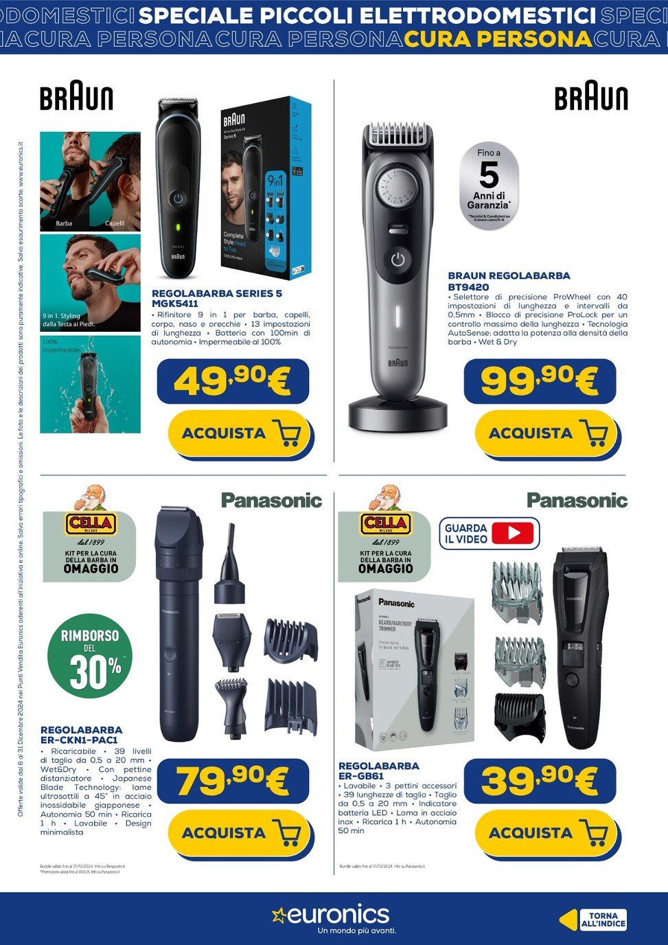 euronics - Volantino Euronics - Speciale Piccoli Elettrodomestici valido dal 06/12 al 31/12 - page: 31