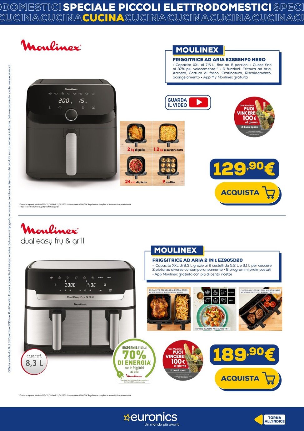 euronics - Volantino Euronics - Speciale Piccoli Elettrodomestici valido dal 06/12 al 31/12 - page: 13