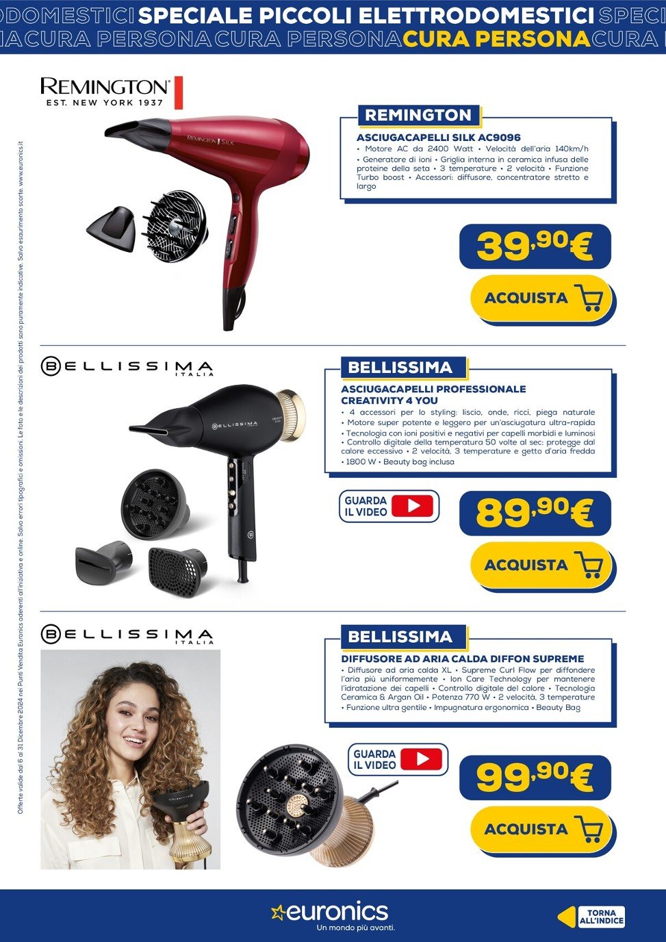 euronics - Volantino Euronics - Speciale Piccoli Elettrodomestici valido dal 06/12 al 31/12 - page: 25