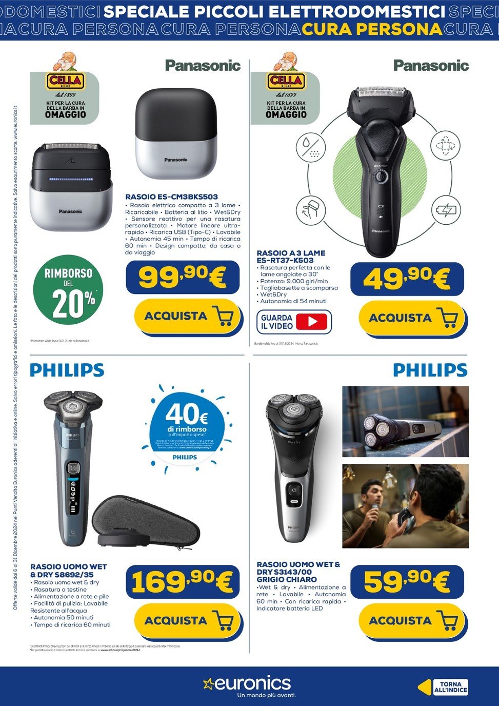 euronics - Volantino Euronics - Speciale Piccoli Elettrodomestici valido dal 06/12 al 31/12 - page: 29