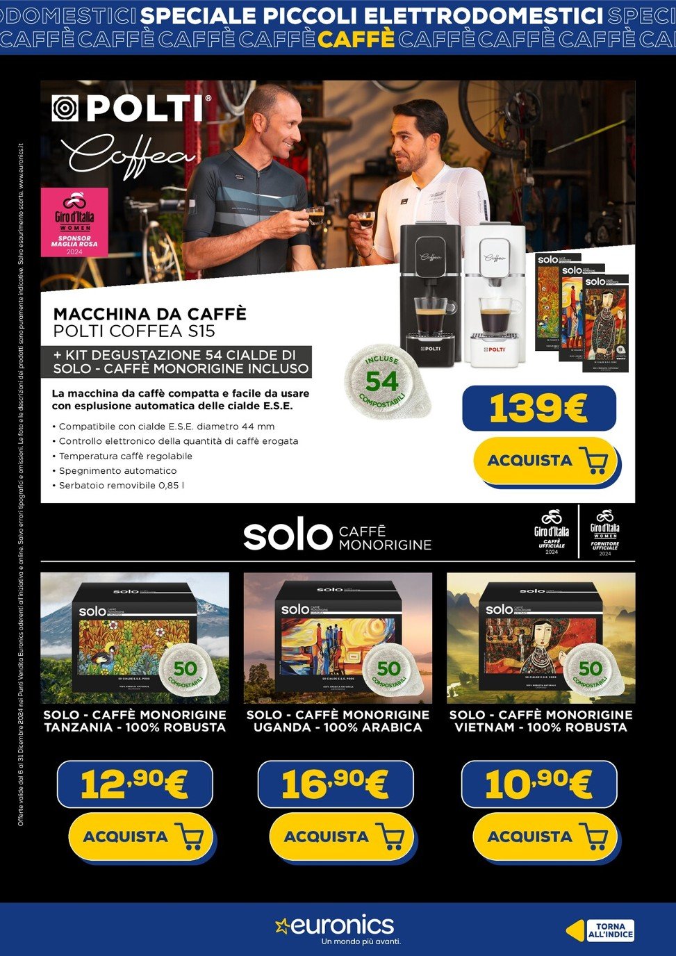 euronics - Volantino Euronics - Speciale Piccoli Elettrodomestici valido dal 06/12 al 31/12 - page: 23