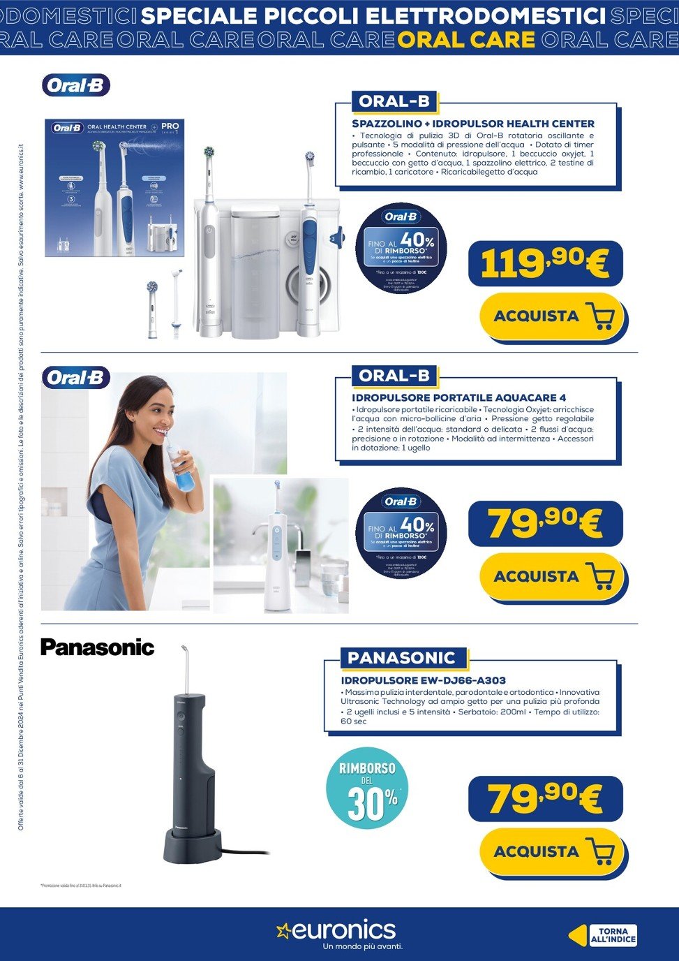 euronics - Volantino Euronics - Speciale Piccoli Elettrodomestici valido dal 06/12 al 31/12 - page: 35