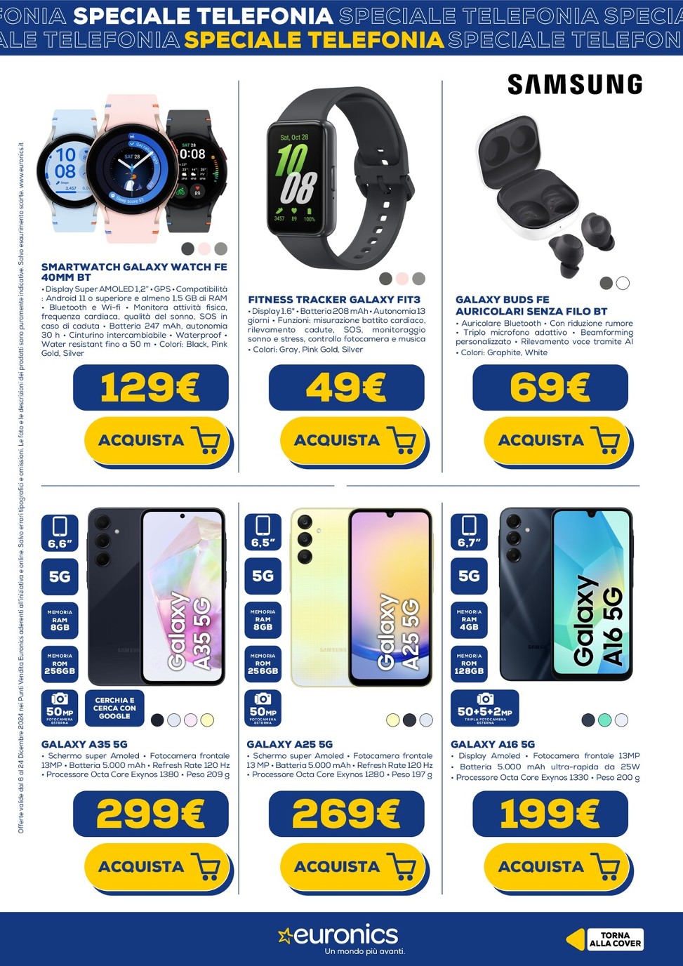 euronics - Volantino Euronics - Speciale Telefonia valido dal 06/12 al 24/12 - page: 12