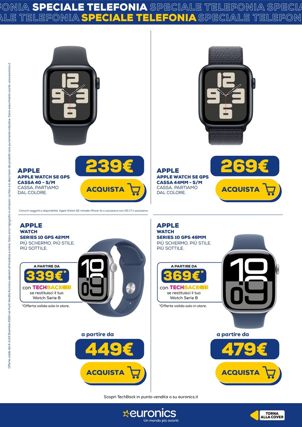 euronics - Volantino Euronics - Speciale Telefonia valido dal 06/12 al 24/12 - page: 9