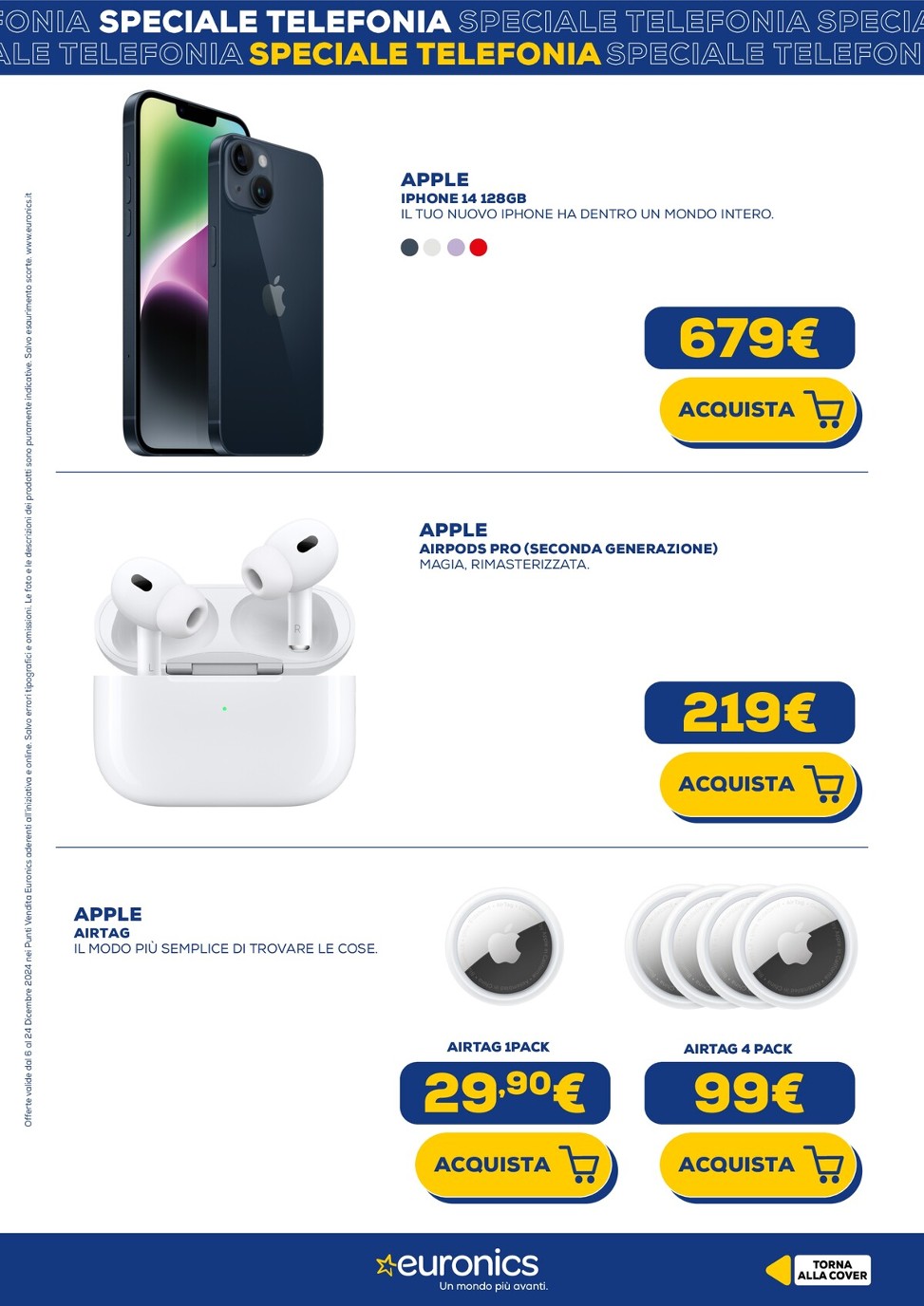 euronics - Volantino Euronics - Speciale Telefonia valido dal 06/12 al 24/12 - page: 8