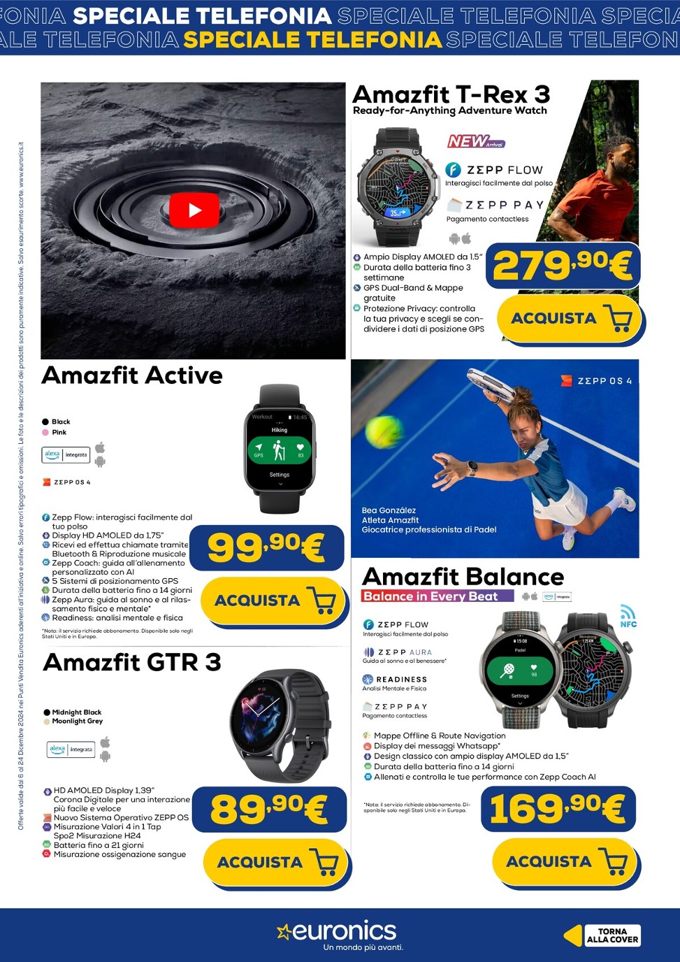 euronics - Volantino Euronics - Speciale Telefonia valido dal 06/12 al 24/12 - page: 4