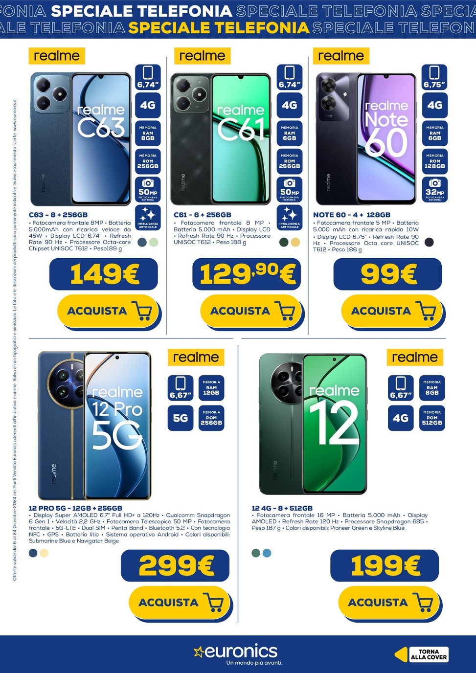 euronics - Volantino Euronics - Speciale Telefonia valido dal 06/12 al 24/12 - page: 3