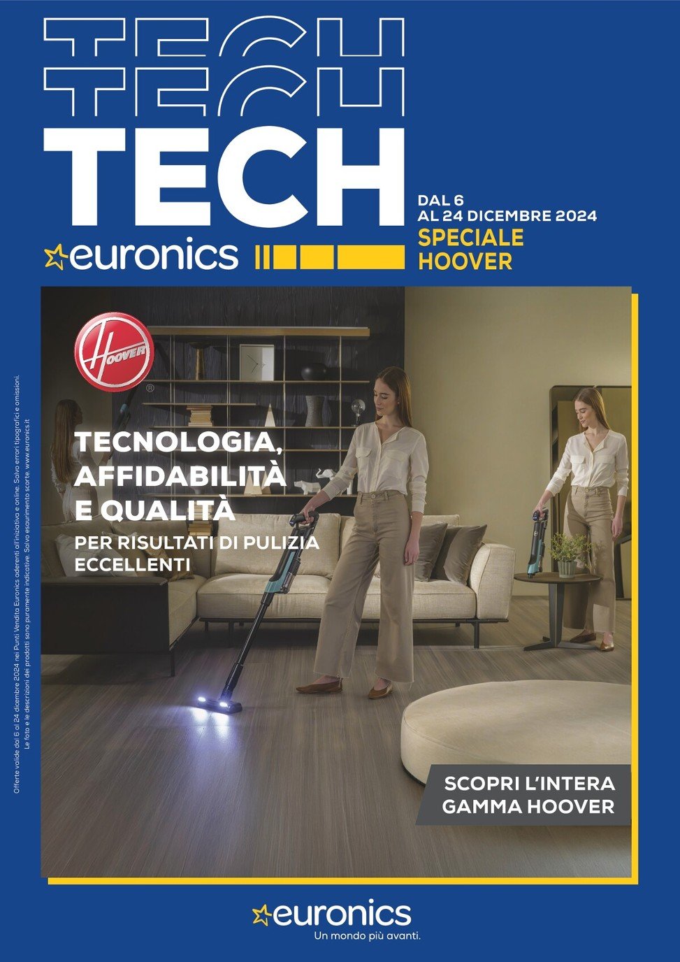 euronics - Volantino Euronics - Speciale Hoover valido dal 06/12 al 24/12