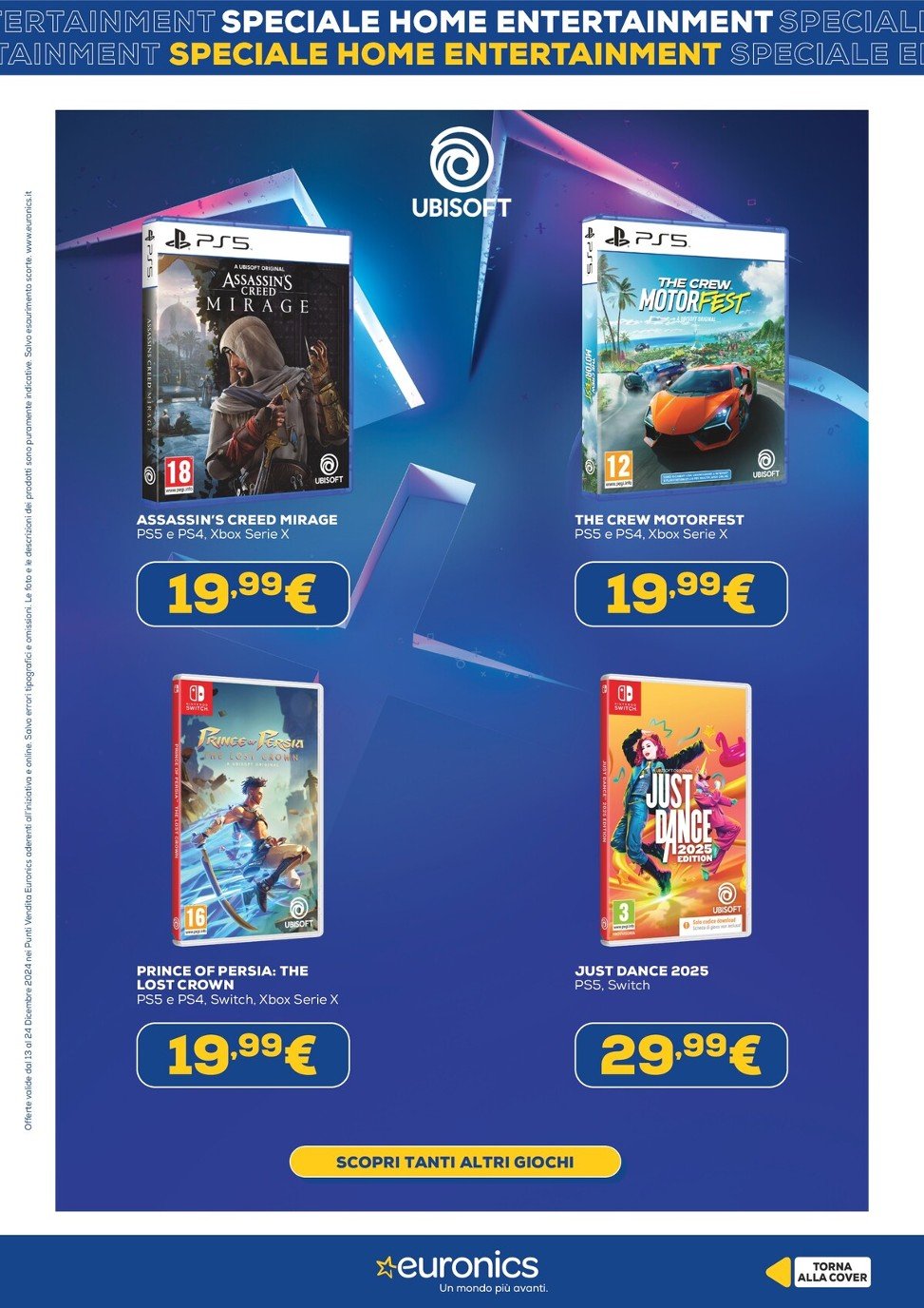 euronics - Volantino Euronics - Speciale Home Entertainment valido dal 13/12 al 24/12 - page: 16