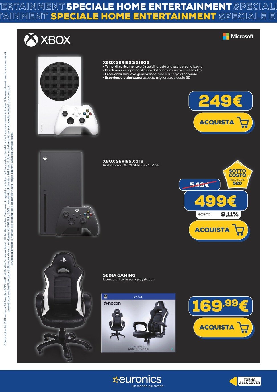 euronics - Volantino Euronics - Speciale Home Entertainment valido dal 13/12 al 24/12 - page: 10