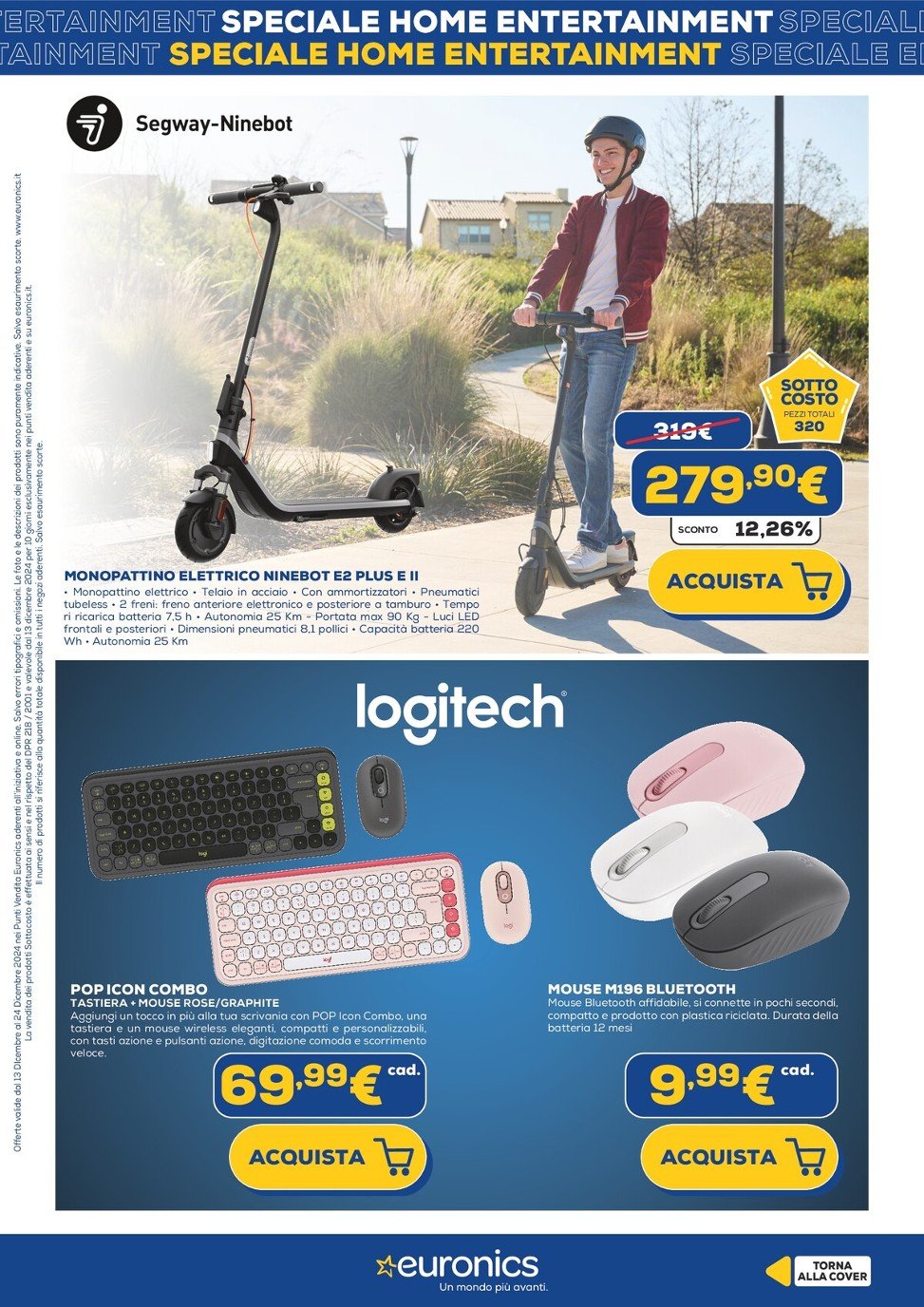 euronics - Volantino Euronics - Speciale Home Entertainment valido dal 13/12 al 24/12 - page: 5