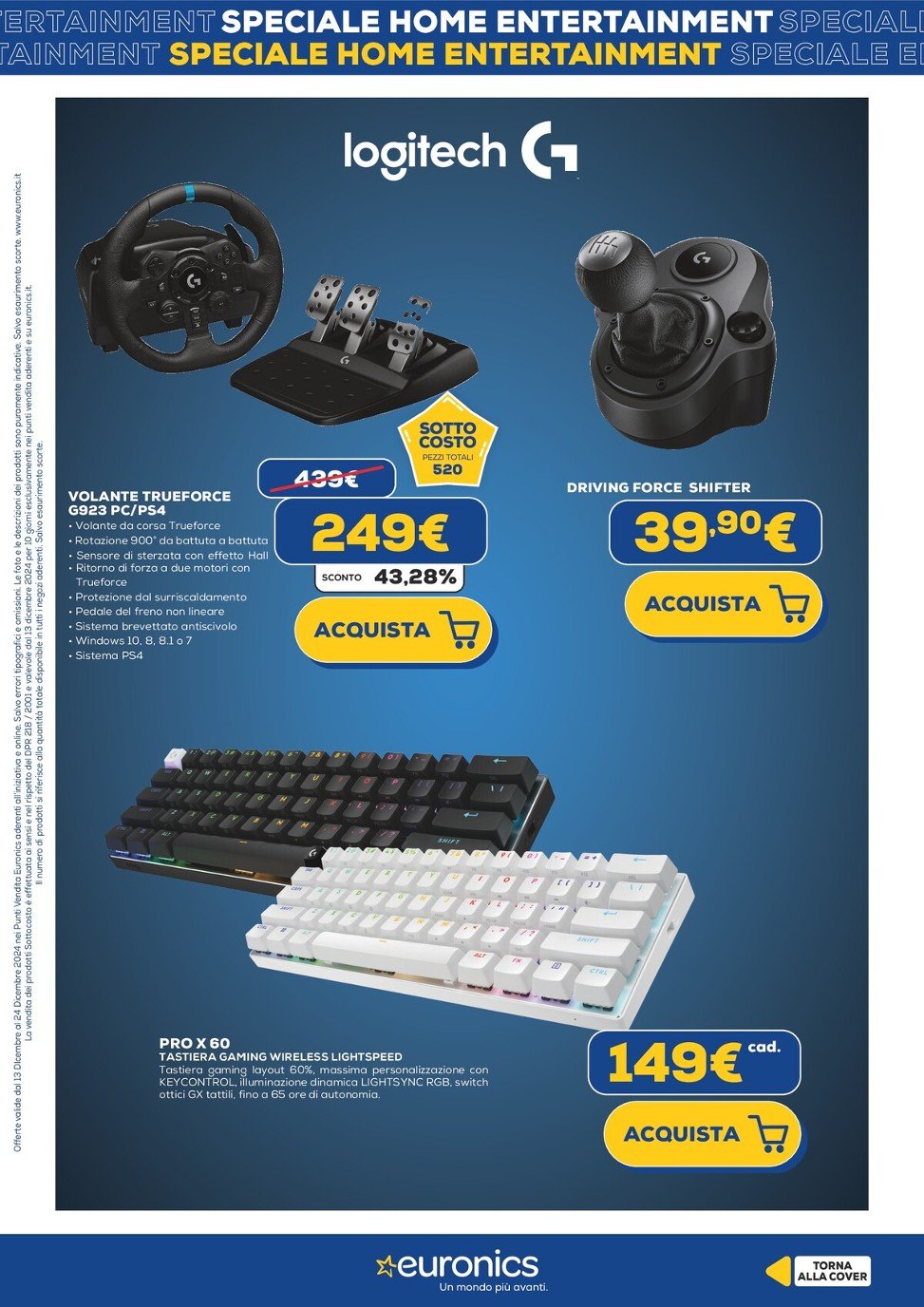 euronics - Volantino Euronics - Speciale Home Entertainment valido dal 13/12 al 24/12 - page: 6