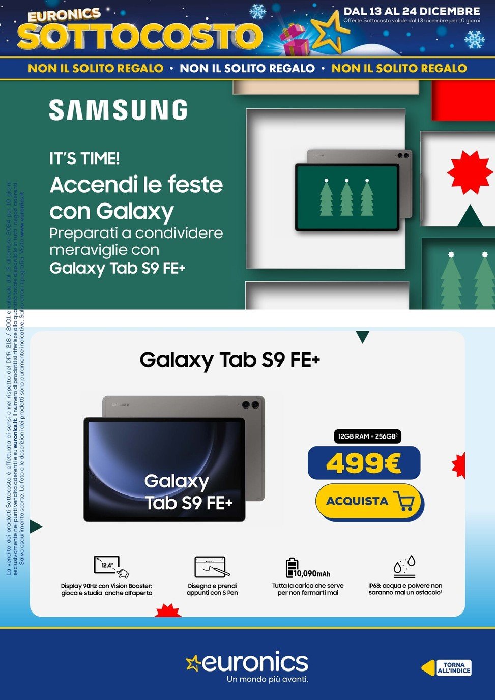 euronics - Volantino Euronics - Sottocosto valido dal 13/12 al 24/12 - page: 14