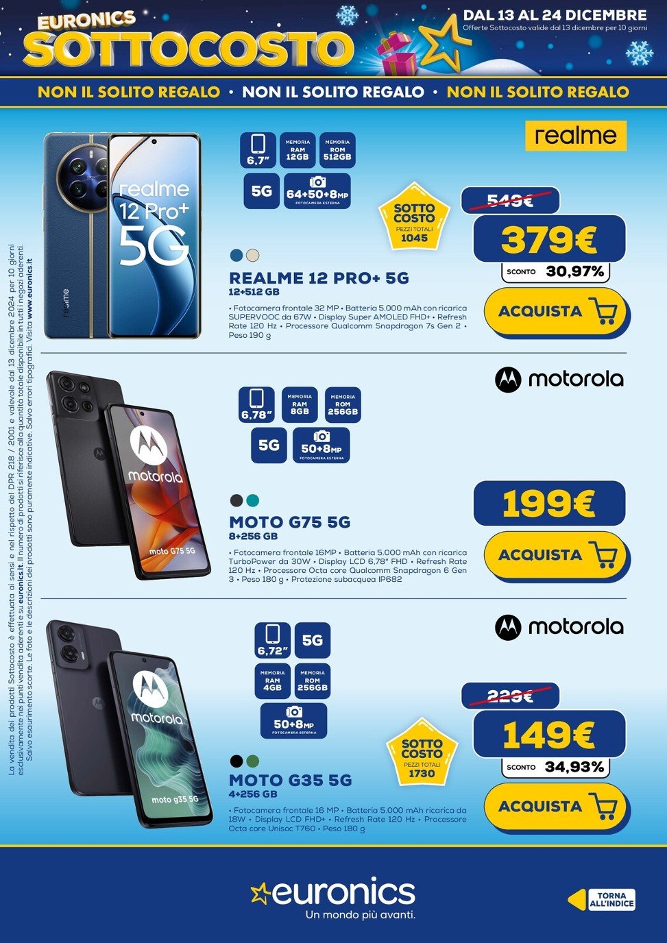 euronics - Volantino Euronics - Sottocosto valido dal 13/12 al 24/12 - page: 31