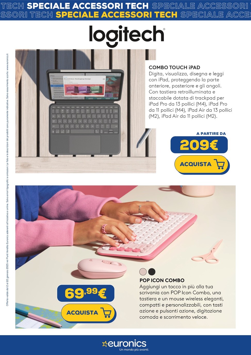 euronics - Volantino Euronics - Speciale Accessori Tech valido dal 02/01 al 22/01 - page: 12