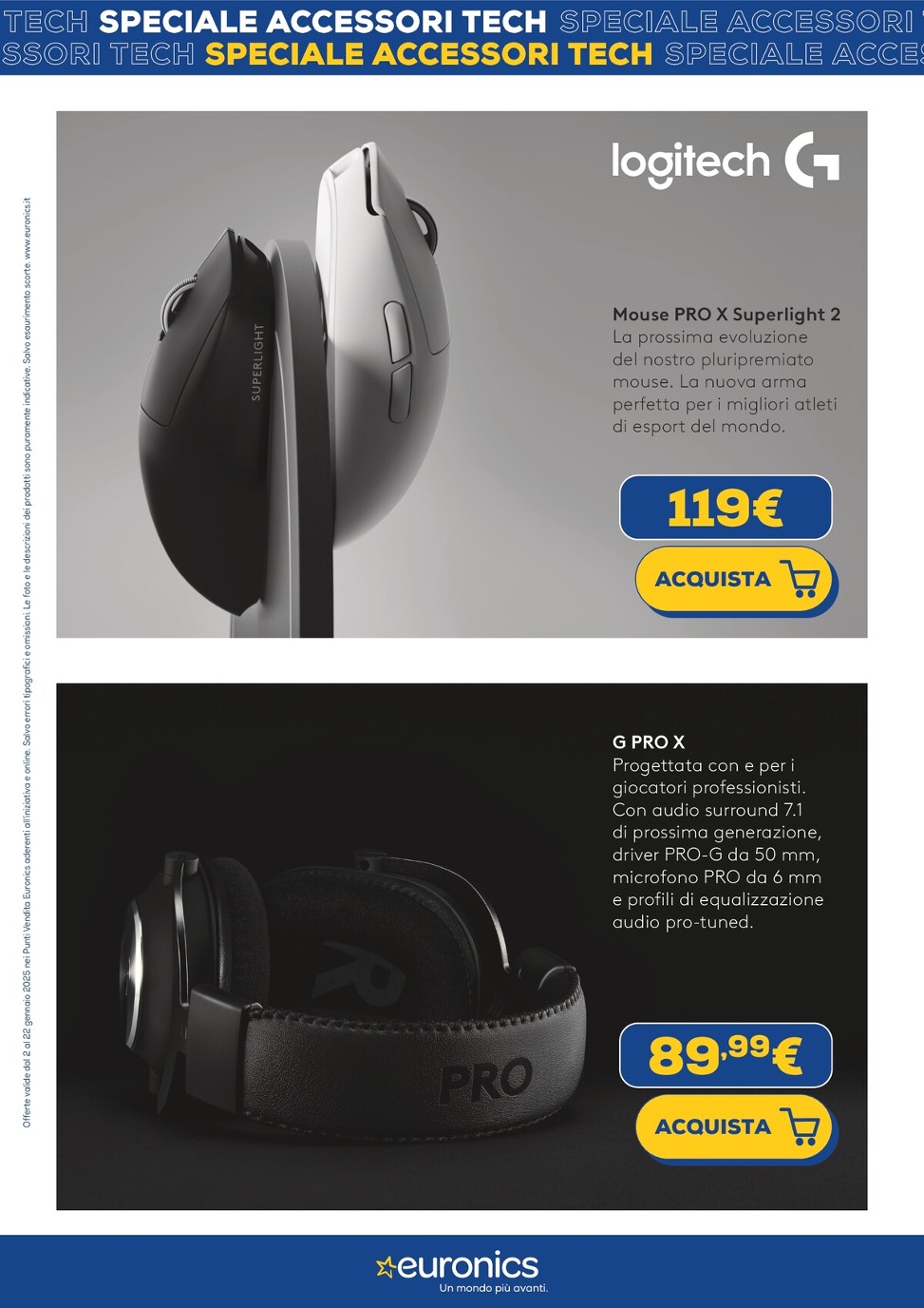 euronics - Volantino Euronics - Speciale Accessori Tech valido dal 02/01 al 22/01 - page: 14