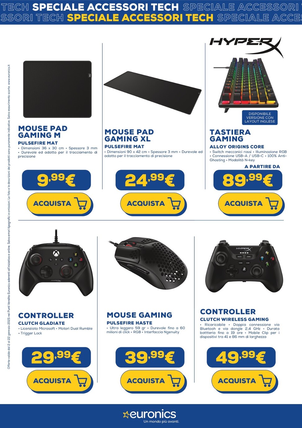 euronics - Volantino Euronics - Speciale Accessori Tech valido dal 02/01 al 22/01 - page: 4