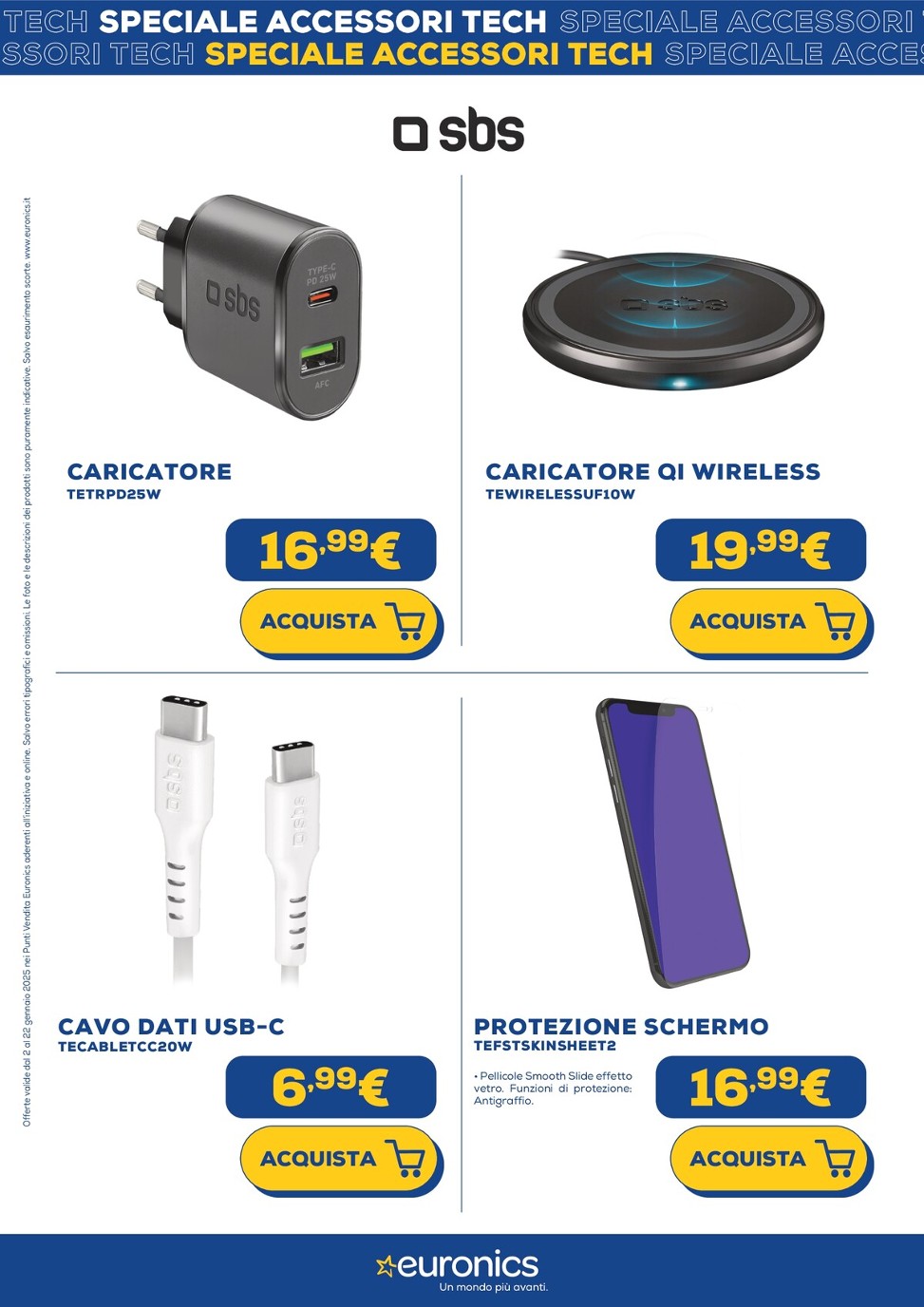 euronics - Volantino Euronics - Speciale Accessori Tech valido dal 02/01 al 22/01 - page: 9