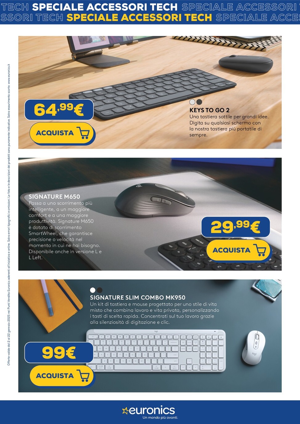 euronics - Volantino Euronics - Speciale Accessori Tech valido dal 02/01 al 22/01 - page: 13