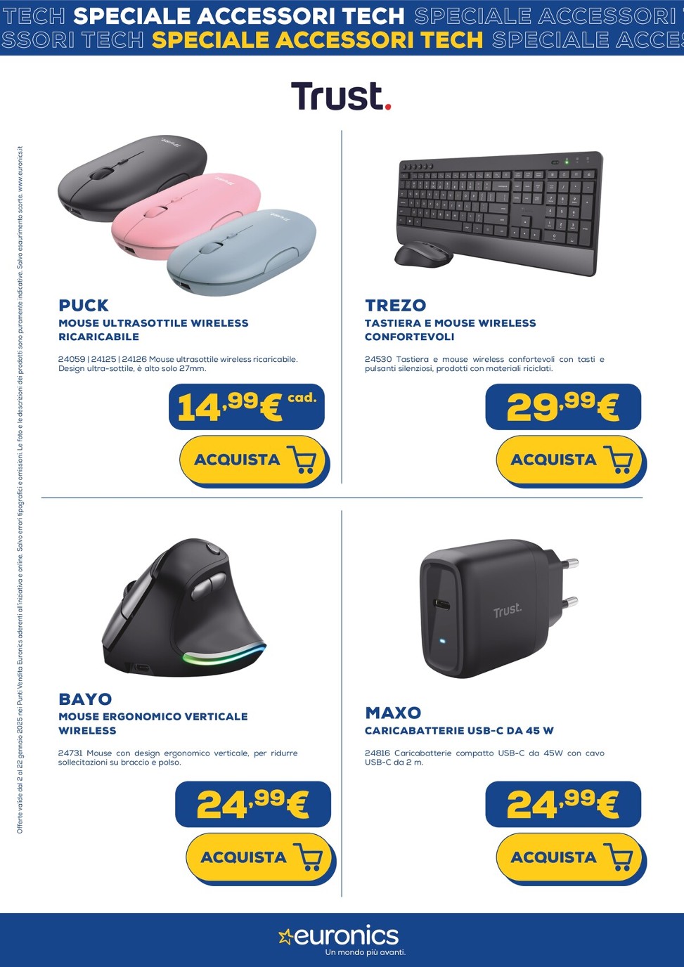 euronics - Volantino Euronics - Speciale Accessori Tech valido dal 02/01 al 22/01 - page: 11