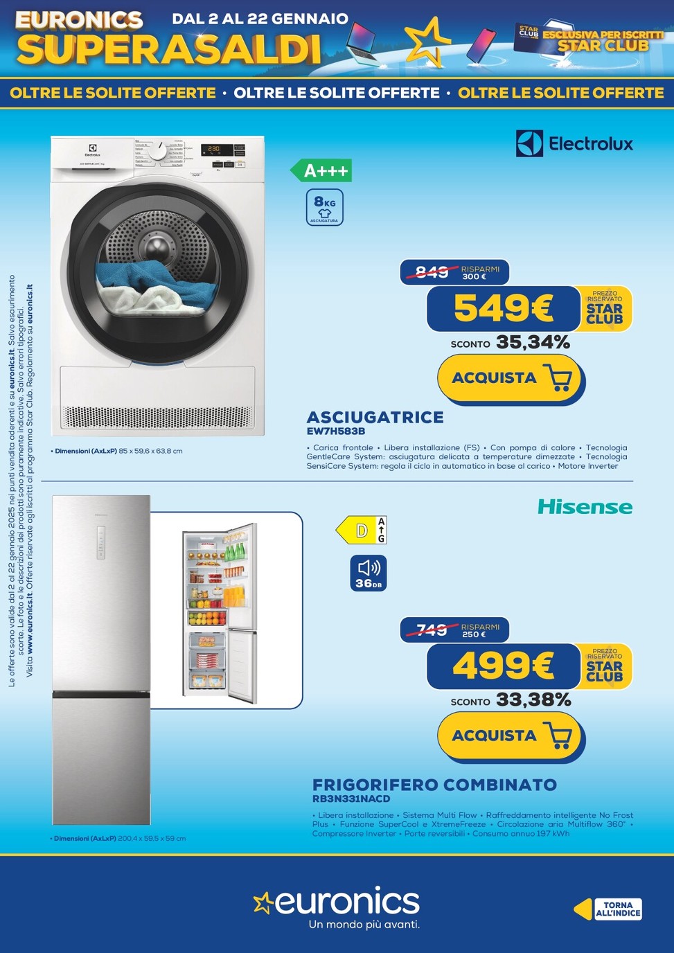 euronics - Volantino Euronics - Superasaldi valido dal 02/01 al 22/01 - page: 19