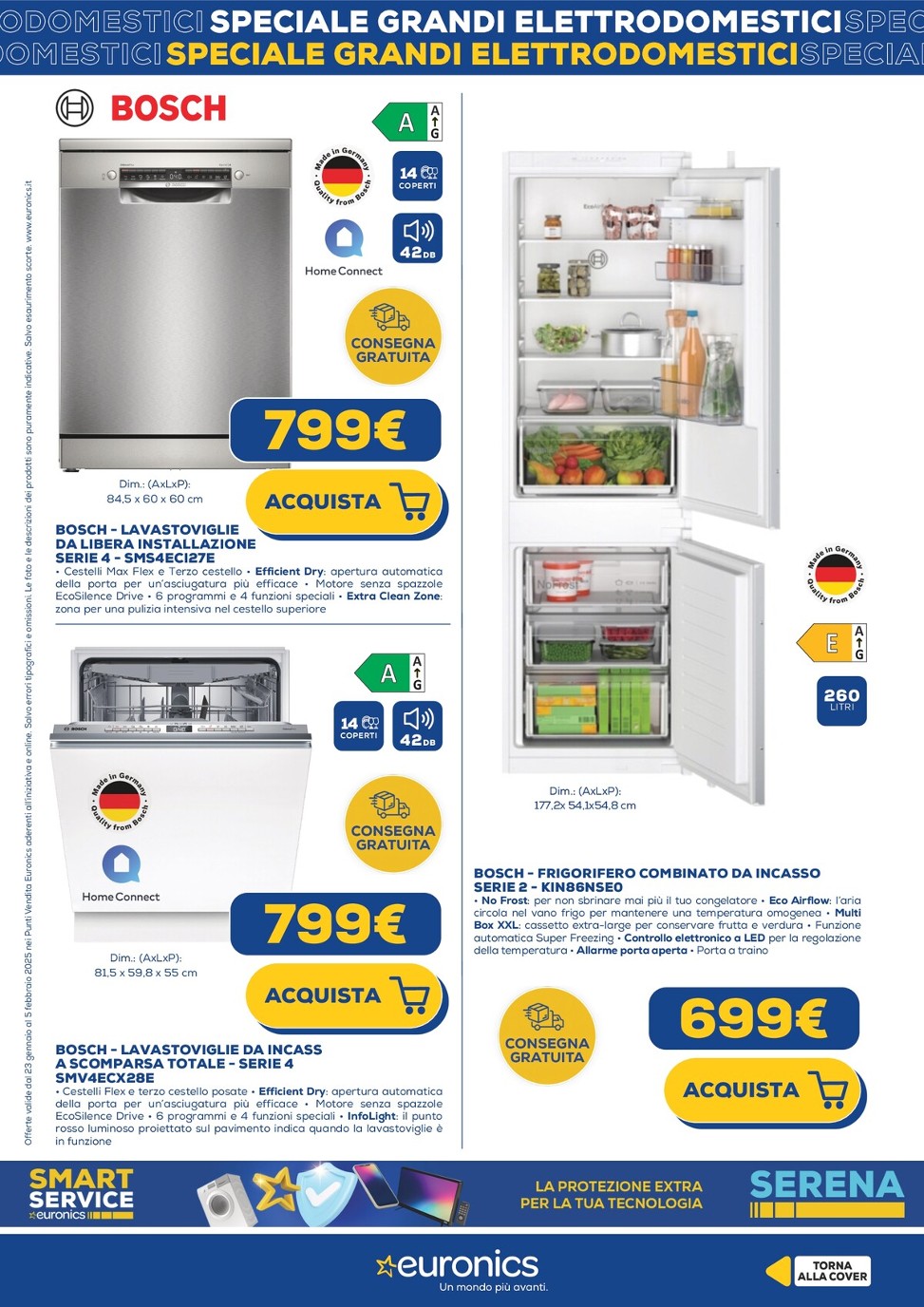 euronics - Volantino Euronics - Speciale Grandi Elettrodomestici valido dal 23/01 al 05/02 - page: 3