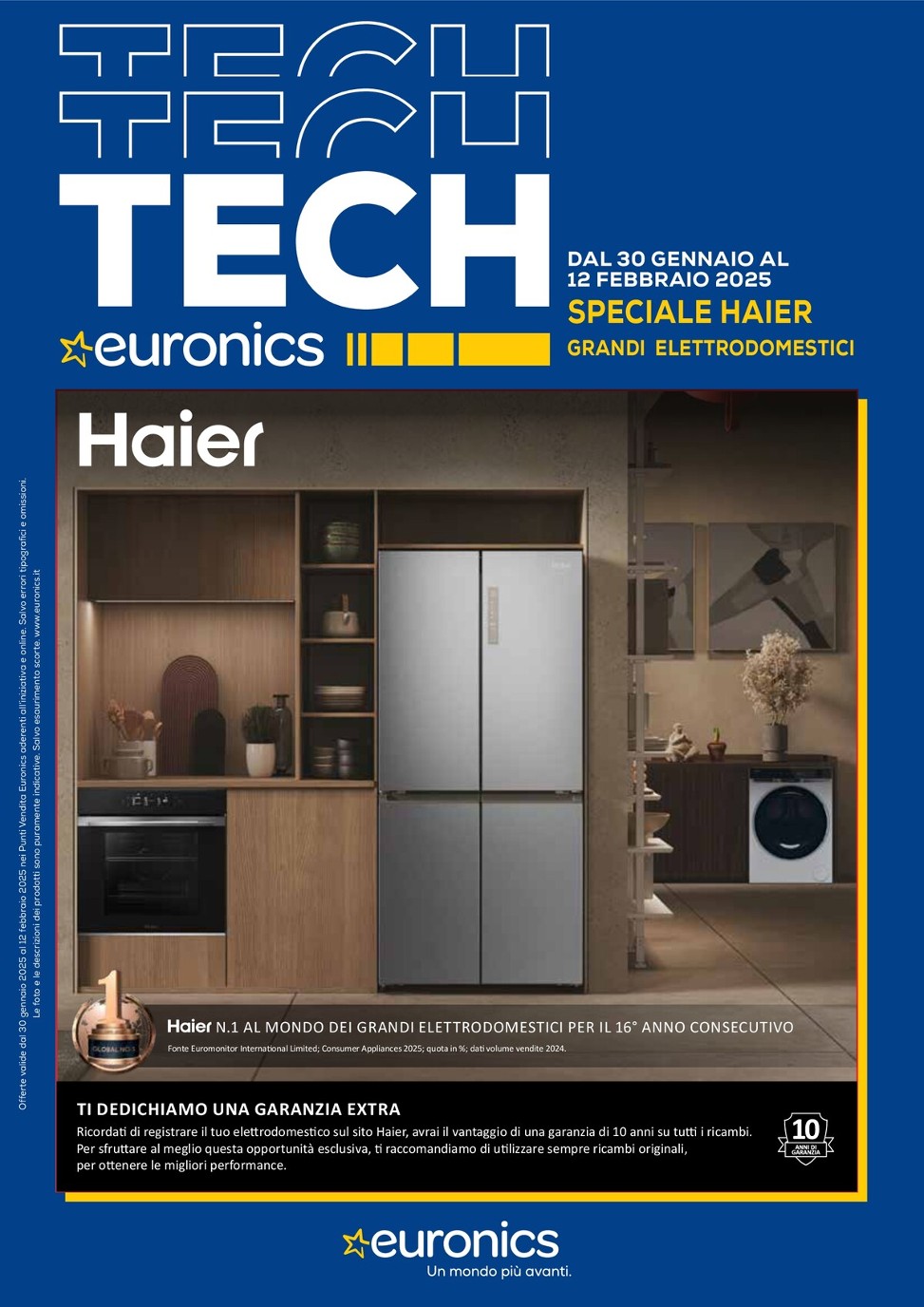 euronics - Volantino Euronics - Speciale Haier valido dal 30/01 al 12/02