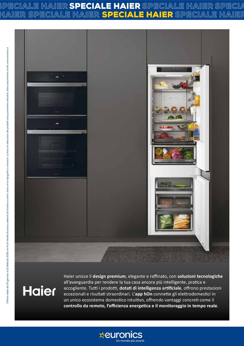 euronics - Volantino Euronics - Speciale Haier valido dal 30/01 al 12/02 - page: 12