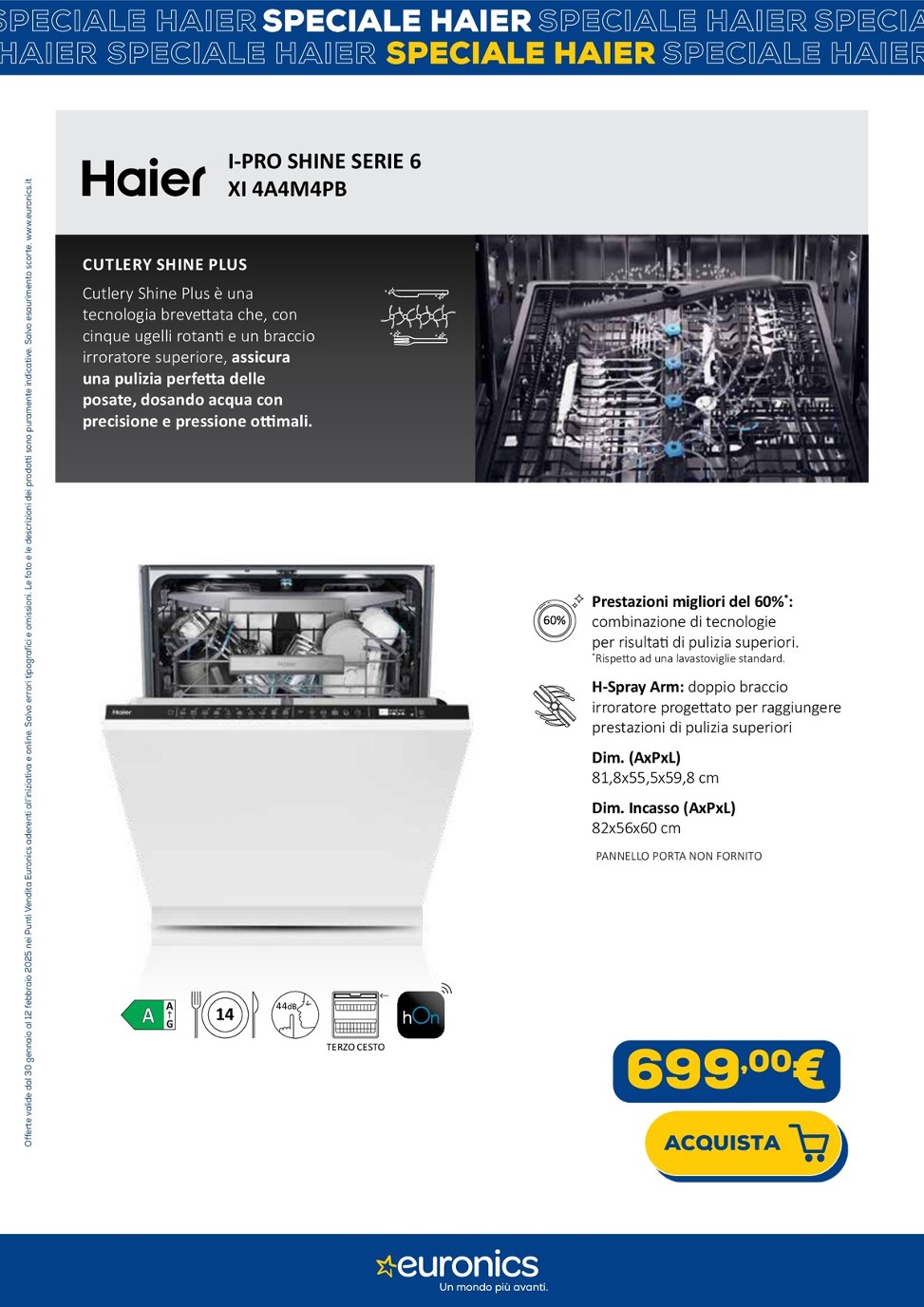 euronics - Volantino Euronics - Speciale Haier valido dal 30/01 al 12/02 - page: 14