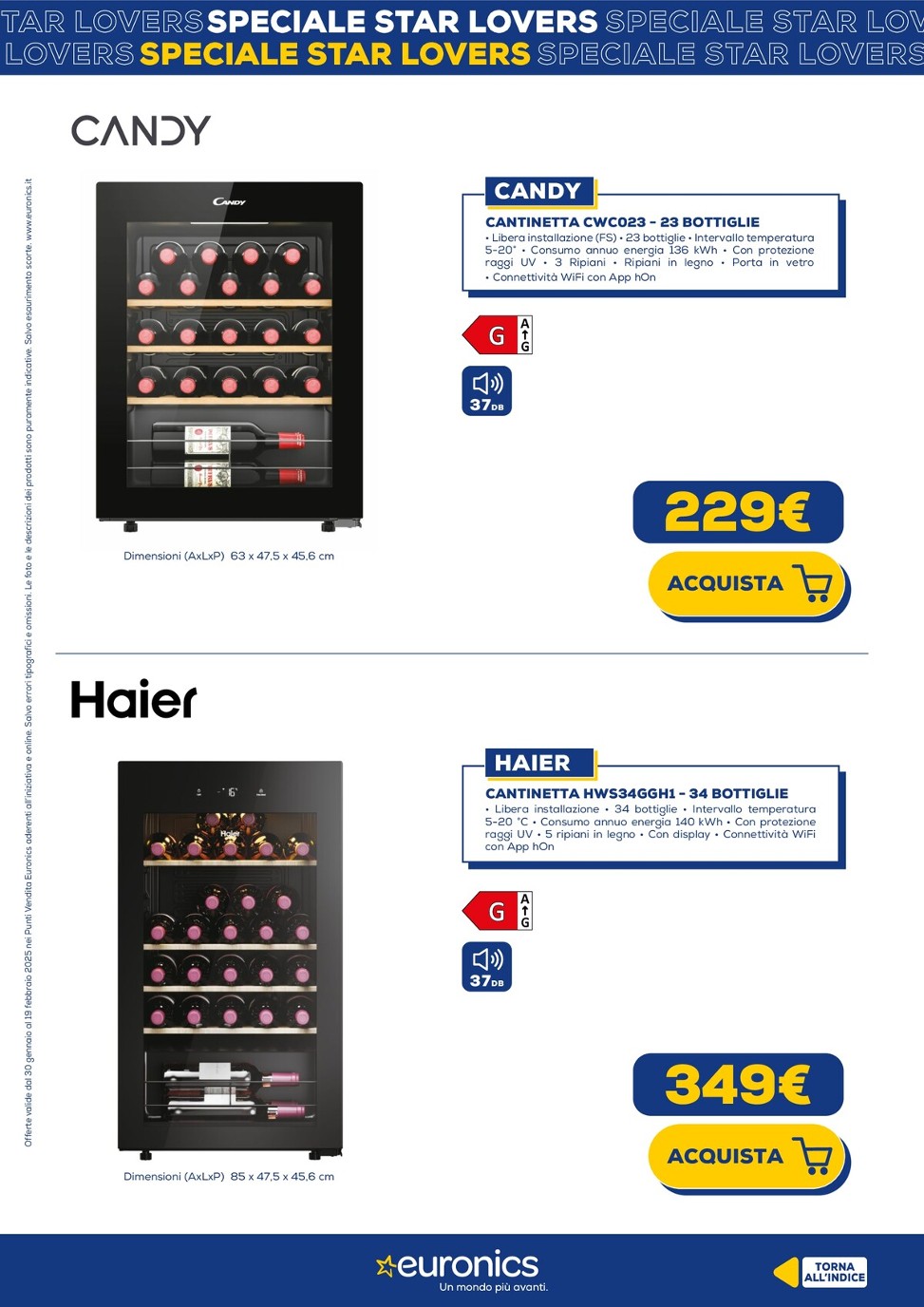 euronics - Volantino Euronics - Star Lovers valido dal 30/01 al 19/02 - page: 24