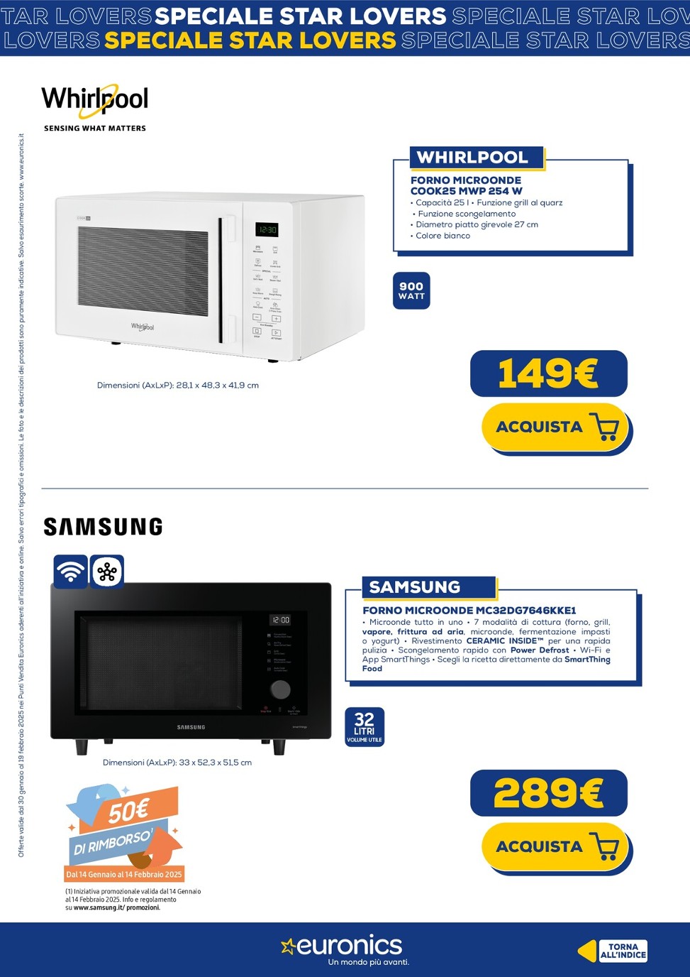 euronics - Volantino Euronics - Star Lovers valido dal 30/01 al 19/02 - page: 23