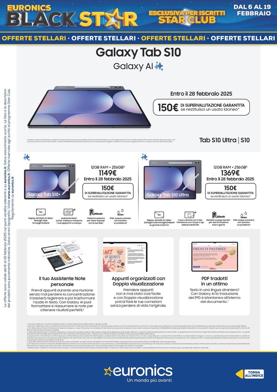 euronics - Volantino Euronics - Black Star valido dal 06/02 al 19/02 - page: 23