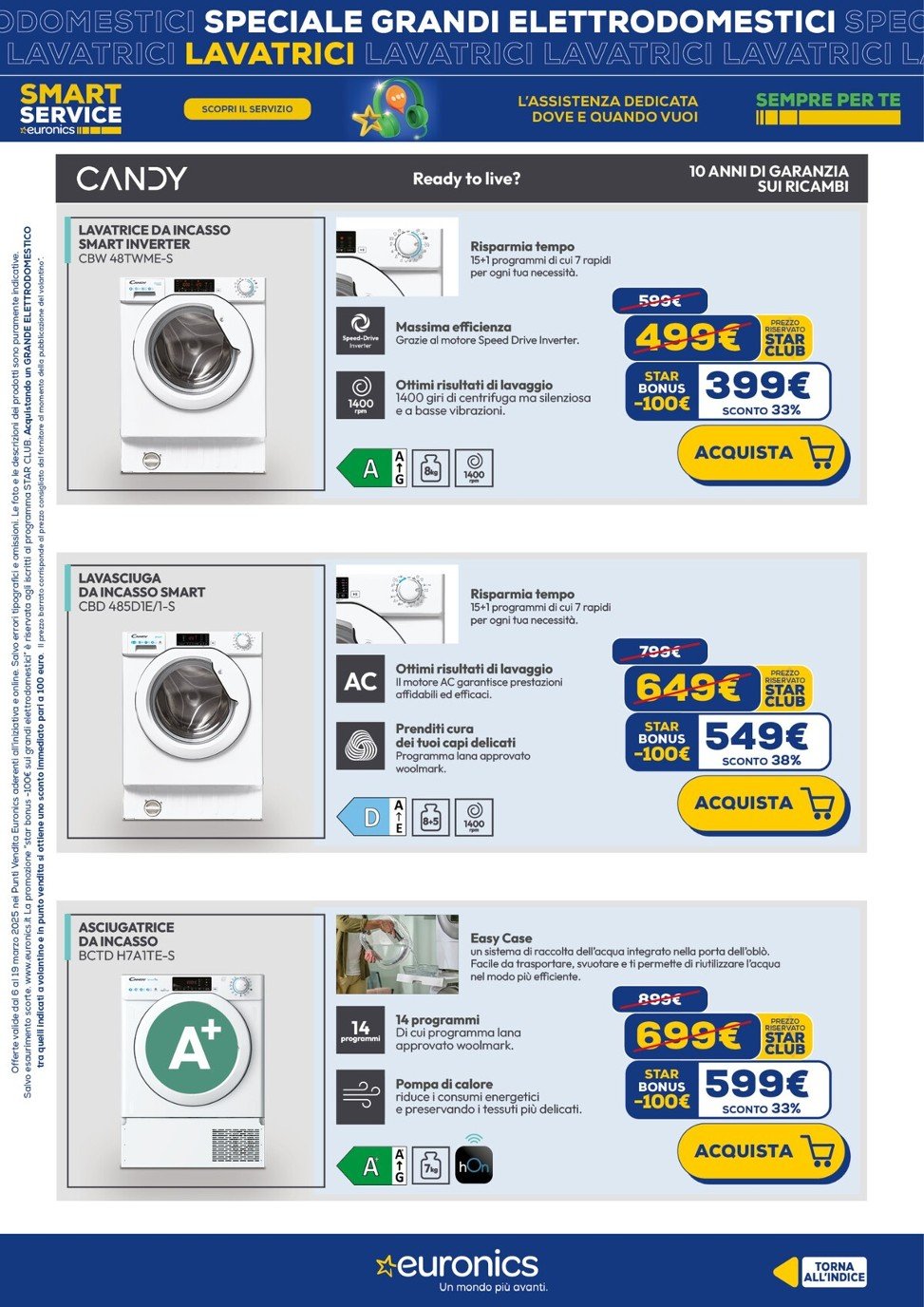 euronics - Volantino Euronics - Speciale Incasso valido dal 06/03 al 19/03 - page: 25